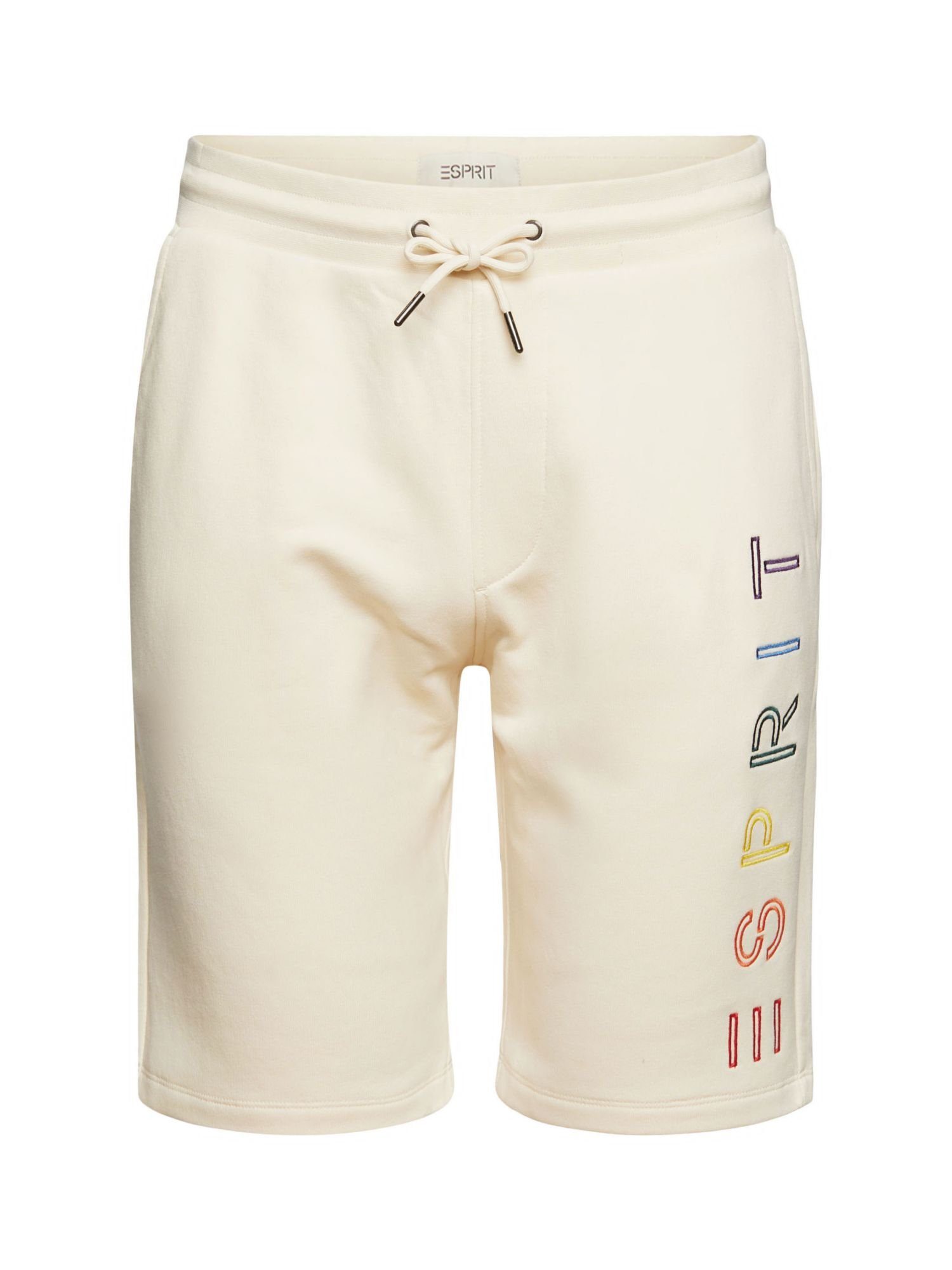 Esprit Shorts Sweat-Shorts aus Baumwoll-Mix CREAM (1-tlg) BEIGE