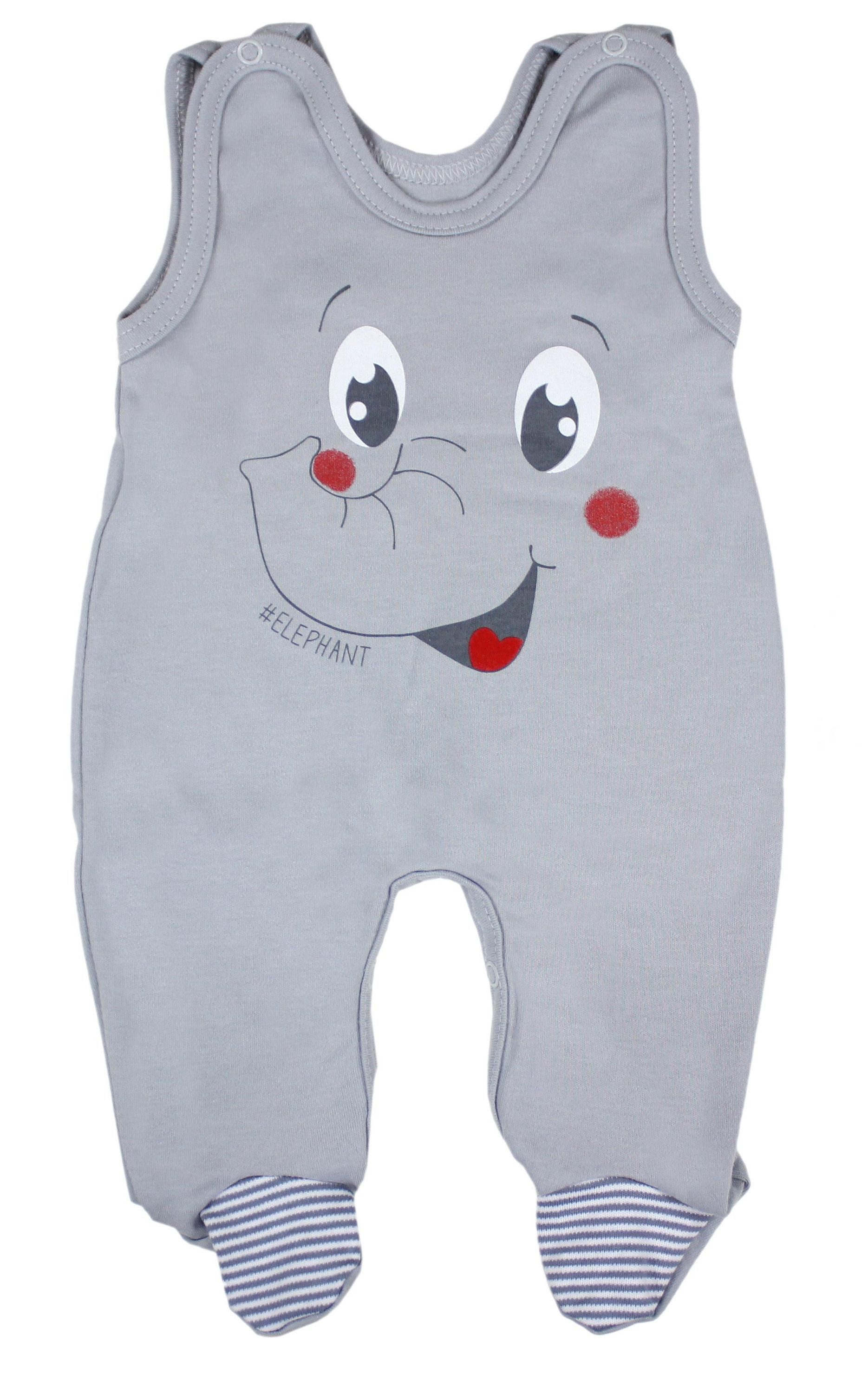 TupTam Strampler TupTam Baby Mädchen Jungen Strampler mit Langarmshirt Aufdruck Spruch