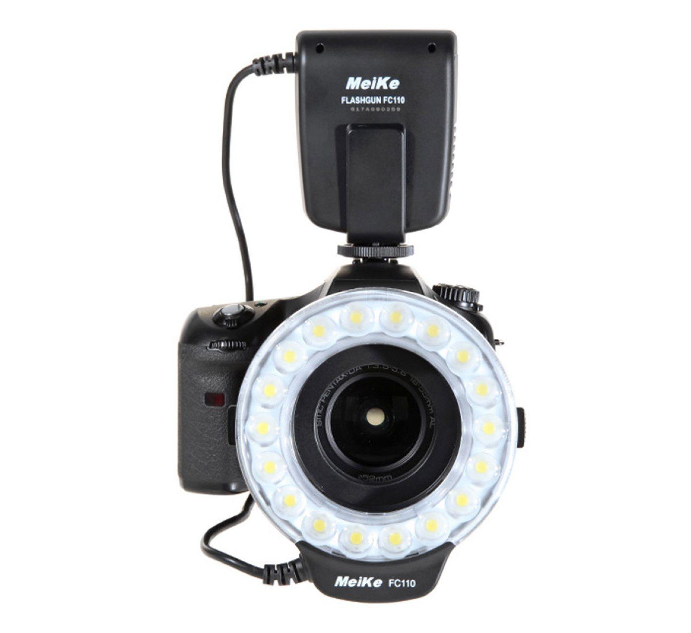Meike FC-110 Makro Ringblitz Ringleuchte Canon EOS DSLR SLR Blitzgerät