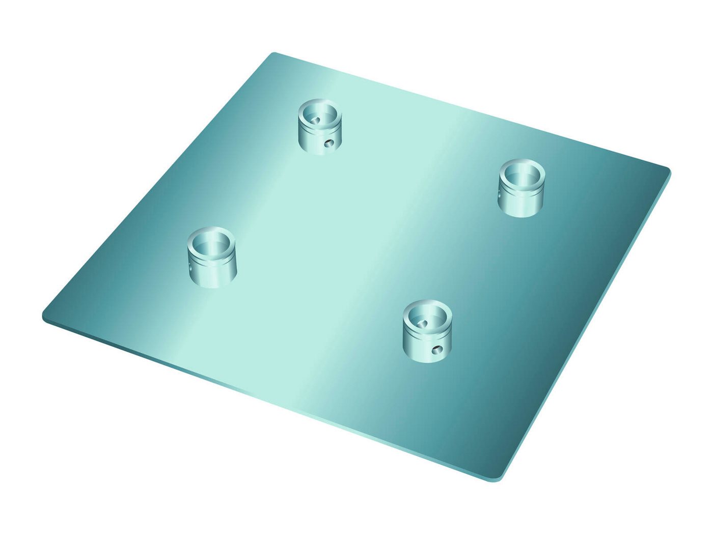 Thumbnail - Alutruss Rahmentraverse ALUTRUSS QUADLOCK Endplatte QQGP 50cm x 50cm