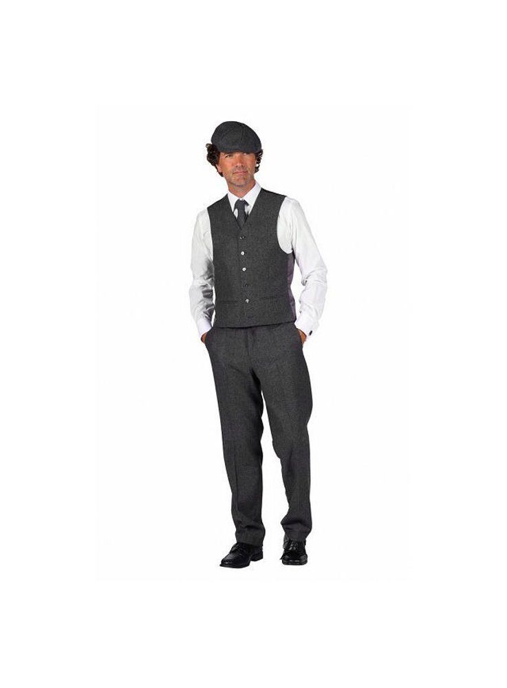 thetru Kostüm 20er Jahre Anzughose grau - für Karneval Halloween, Knielange günstig online kaufen