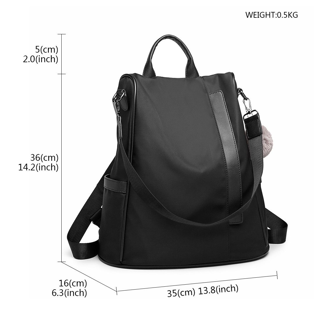 Miss Lulu Rucksack Anti-Diebstahl Rucksack mit günstig online kaufen