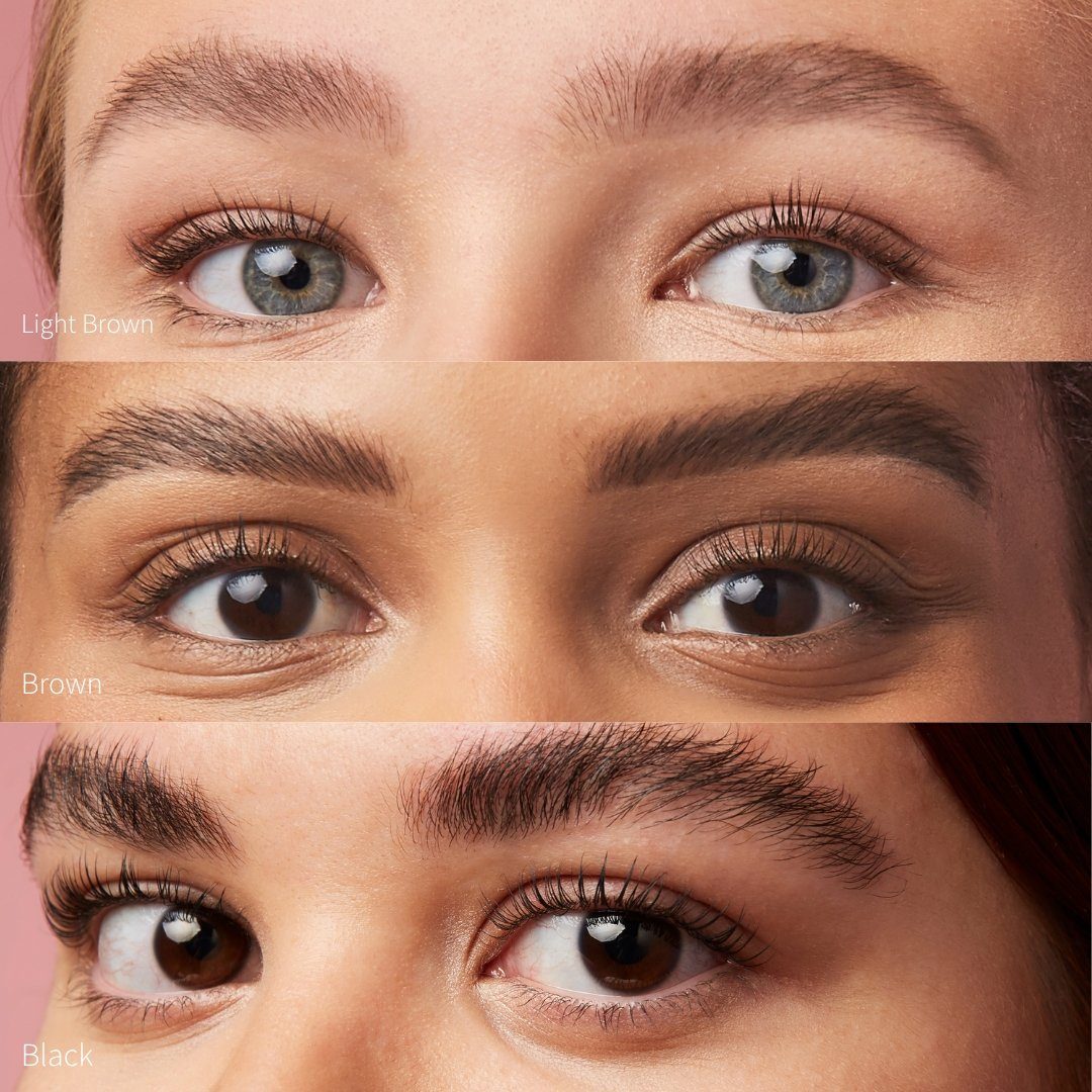 fleeky Augenbrauen-Farbe Tint Kit - Augenbrauen Haarfärbeset, Für bis zu 30 Anwendungen, Vegane, wischfeste Brauenfarbe – langanhaltend für alle Haartypen