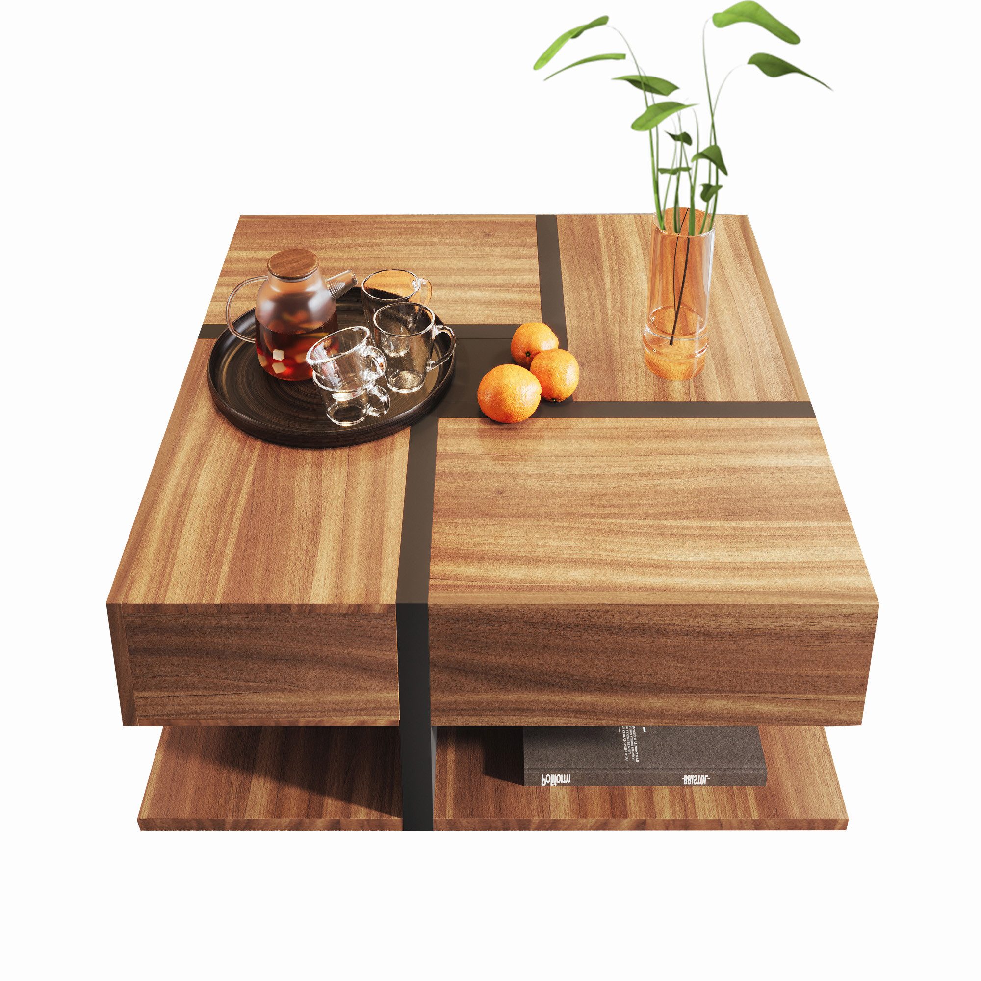Refined Living Couchtisch Hochglanz-Couchtisch einzigartige Farbabstimmung günstig online kaufen