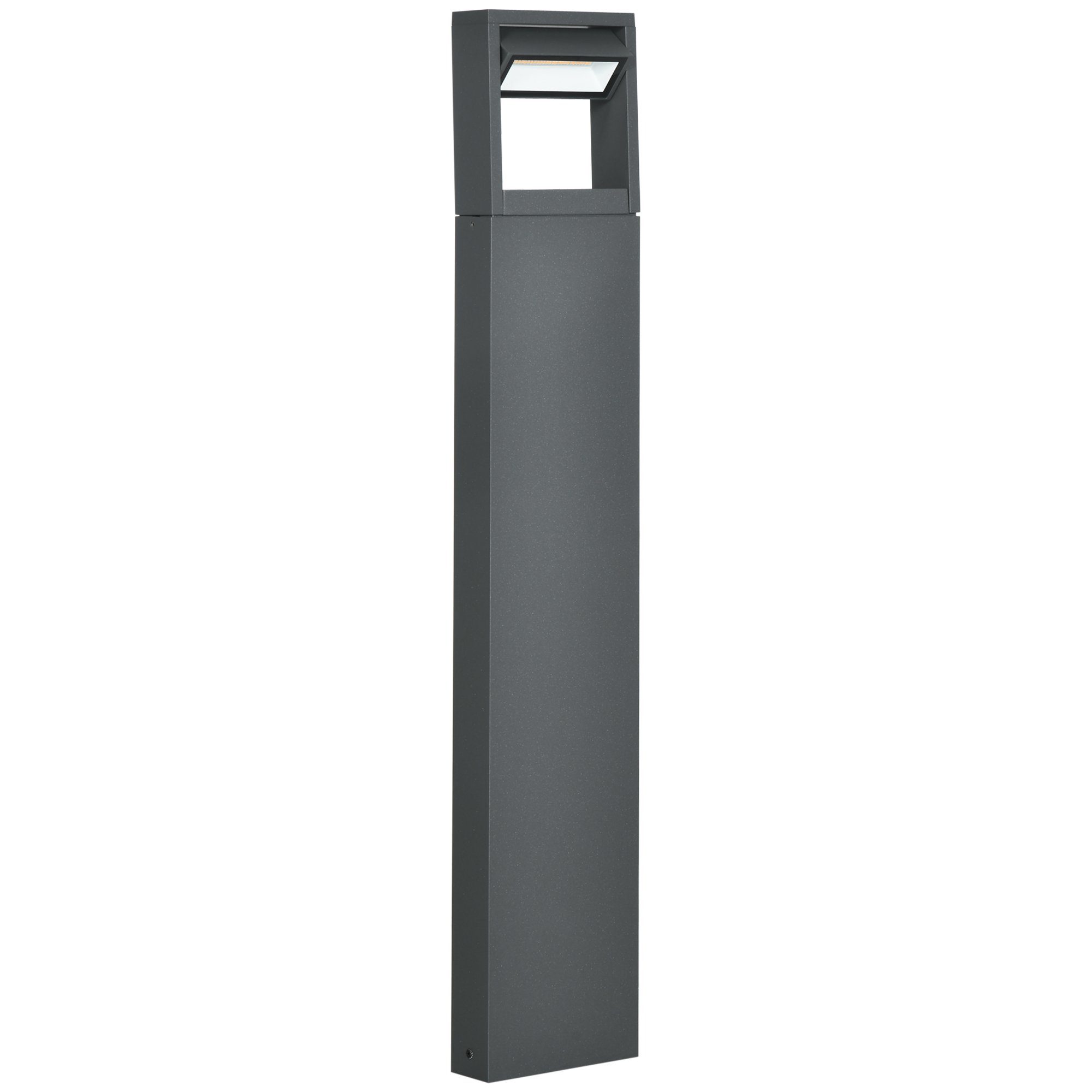 Outsunny LED Gartenleuchte Wegleuchte, Pfostenlicht mit günstig online kaufen