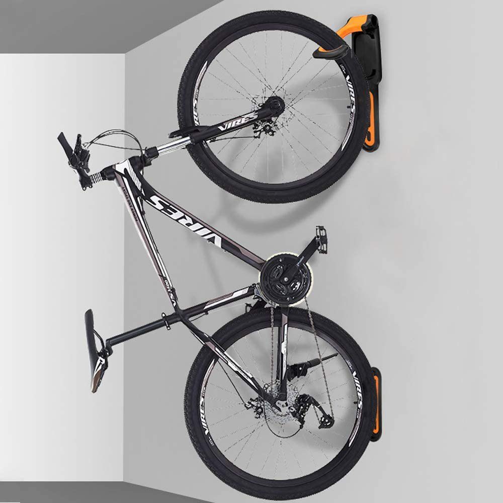 Halterungen Fahrradwandhalterung für Vertikal,Fahrrad Die Wandhalterung blau Wand Garage Fahrrad Houhence