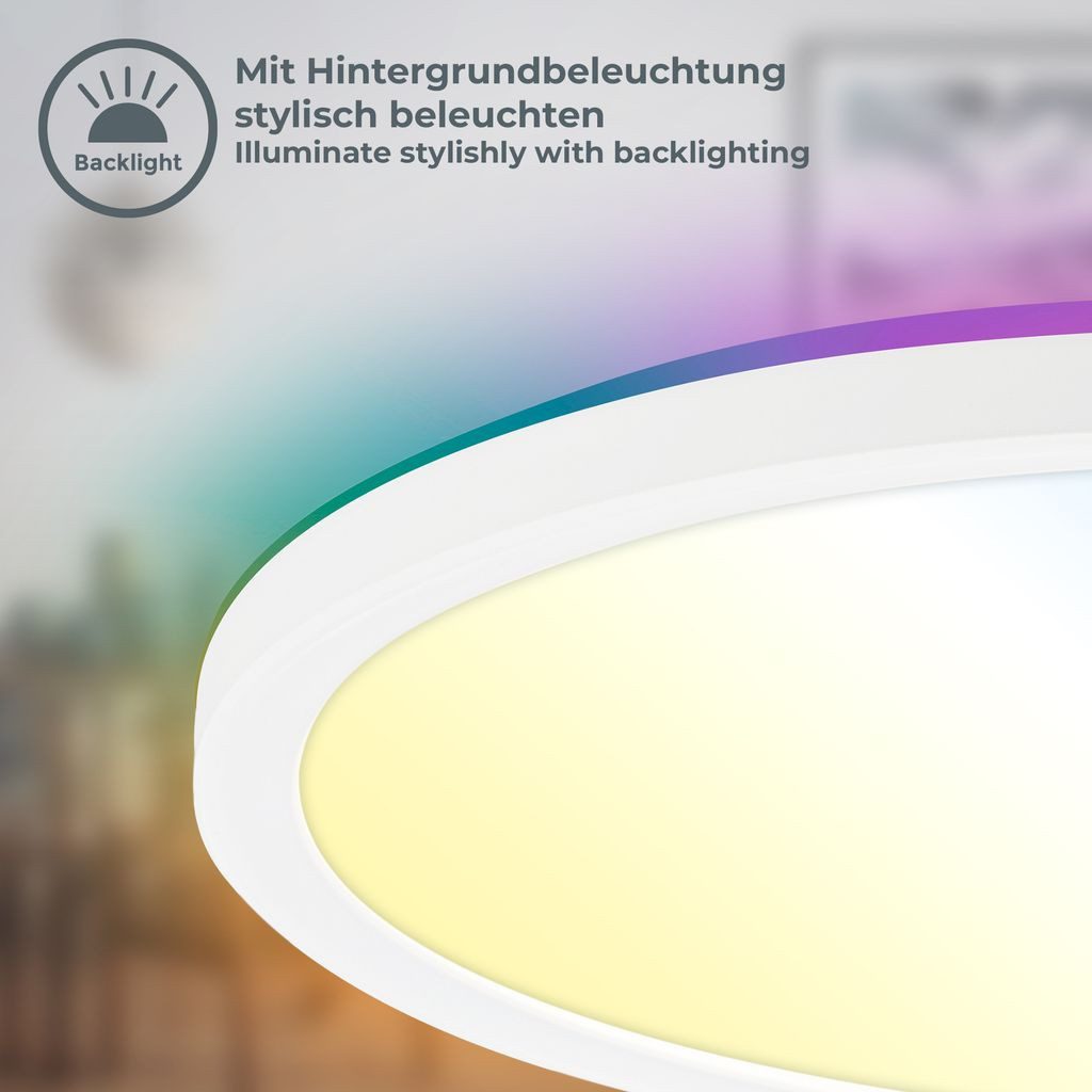 B.K.Licht LED Deckenleuchte BKL1609, Dimmfunktion, LED günstig online kaufen