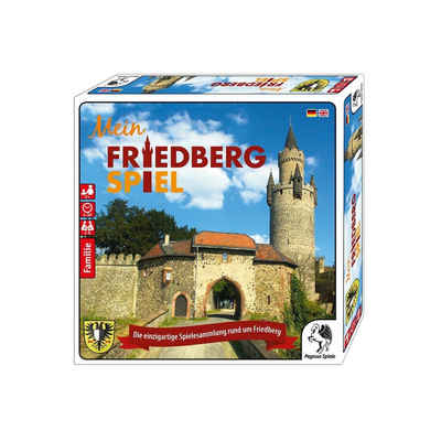 Pegasus Spiele Spiel, Familienspiel 50500G - Mein Friedberg Spiel, Spielesammlung, 2-6..., Puzzlespiel
