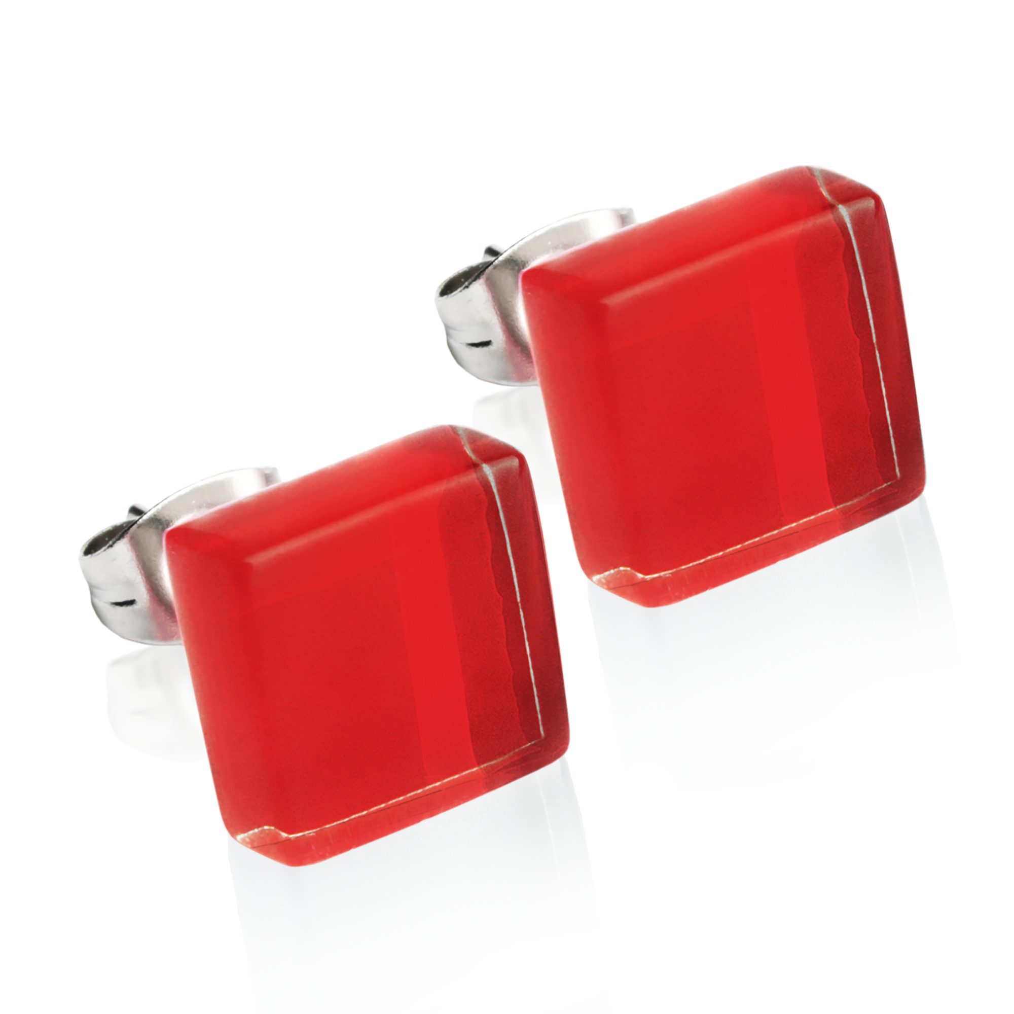 ALEXASCHA Paar Ohrstecker Kleine quadratische Stecker günstig online kaufen