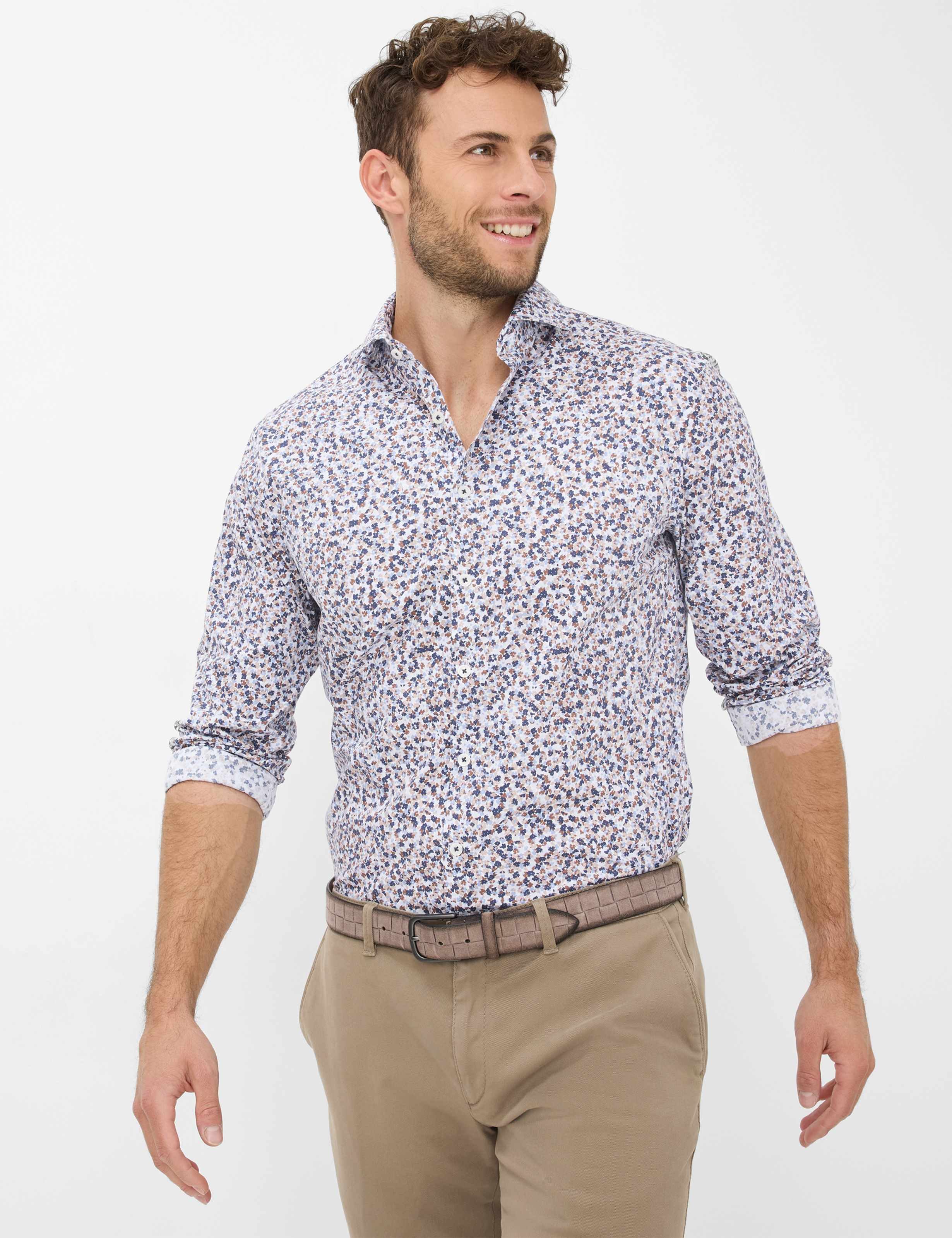 Brax Langarmhemd Style HAROLD