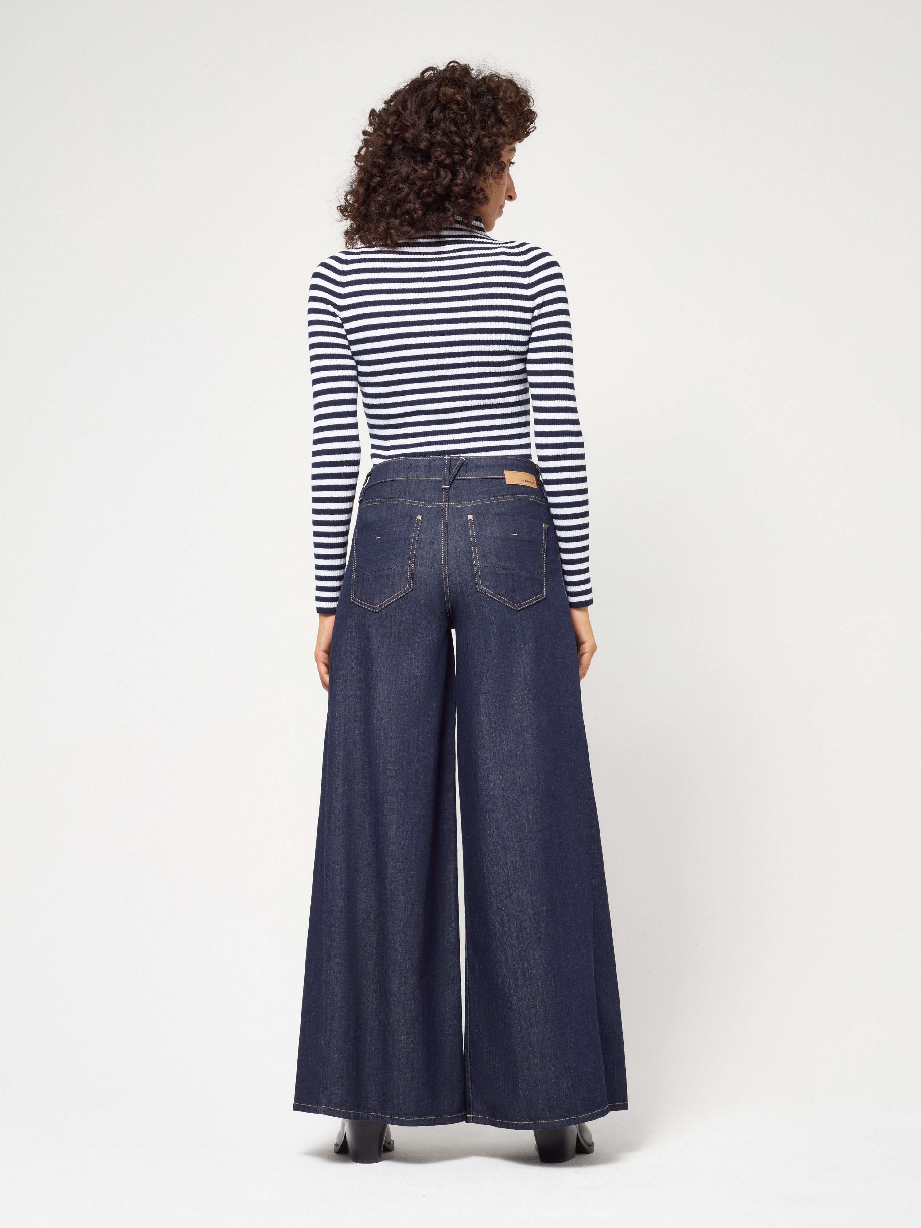 GANG Weite Jeans 94CARLOTTA PALAZZO mit eingesetztem Keil für extra Weite – Bild 5 von 5
