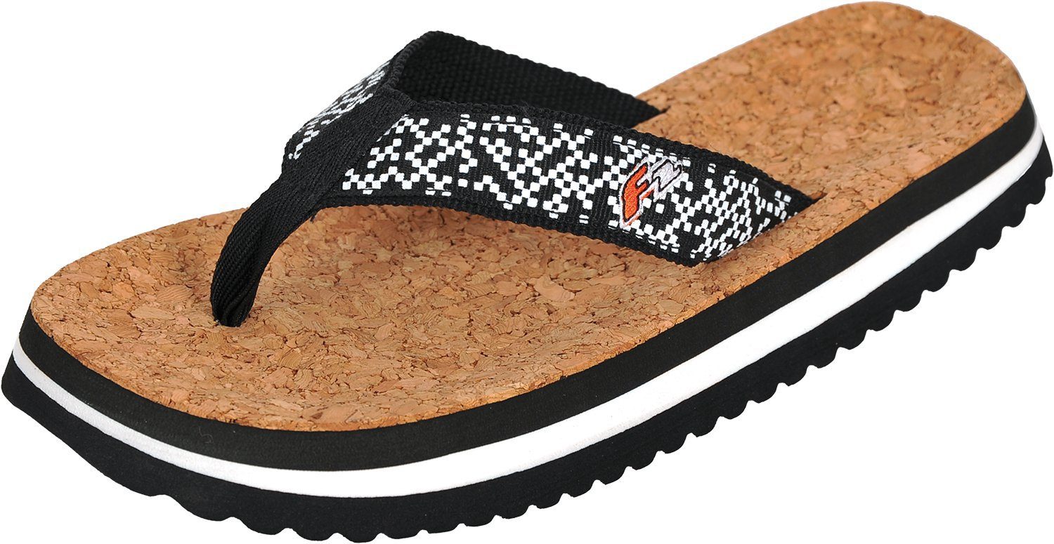 BEACH Men&Woman SLIPPER schwarz Zehentrenner F2