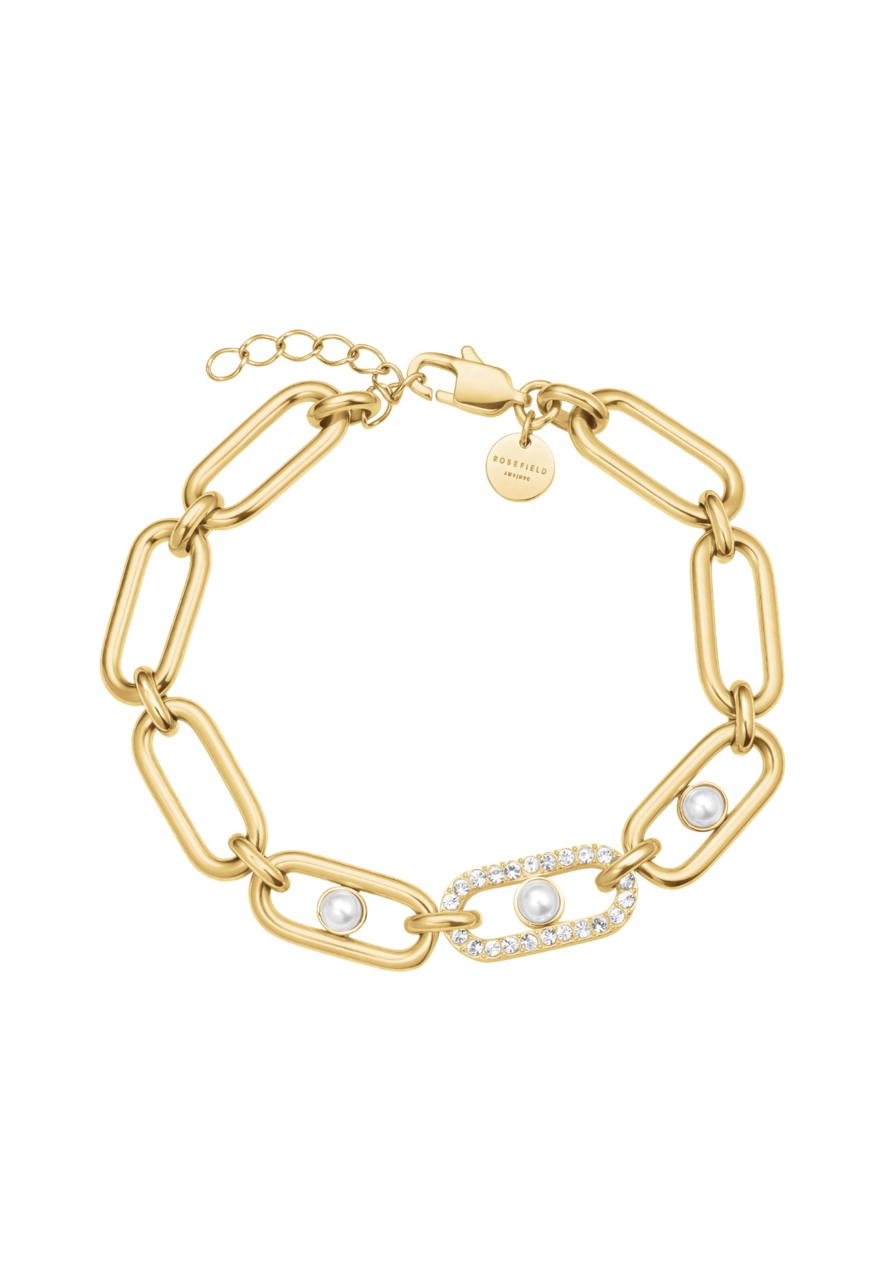 ROSEFIELD Armband ROSEFIELD Link Armband für Damen Goldfarben