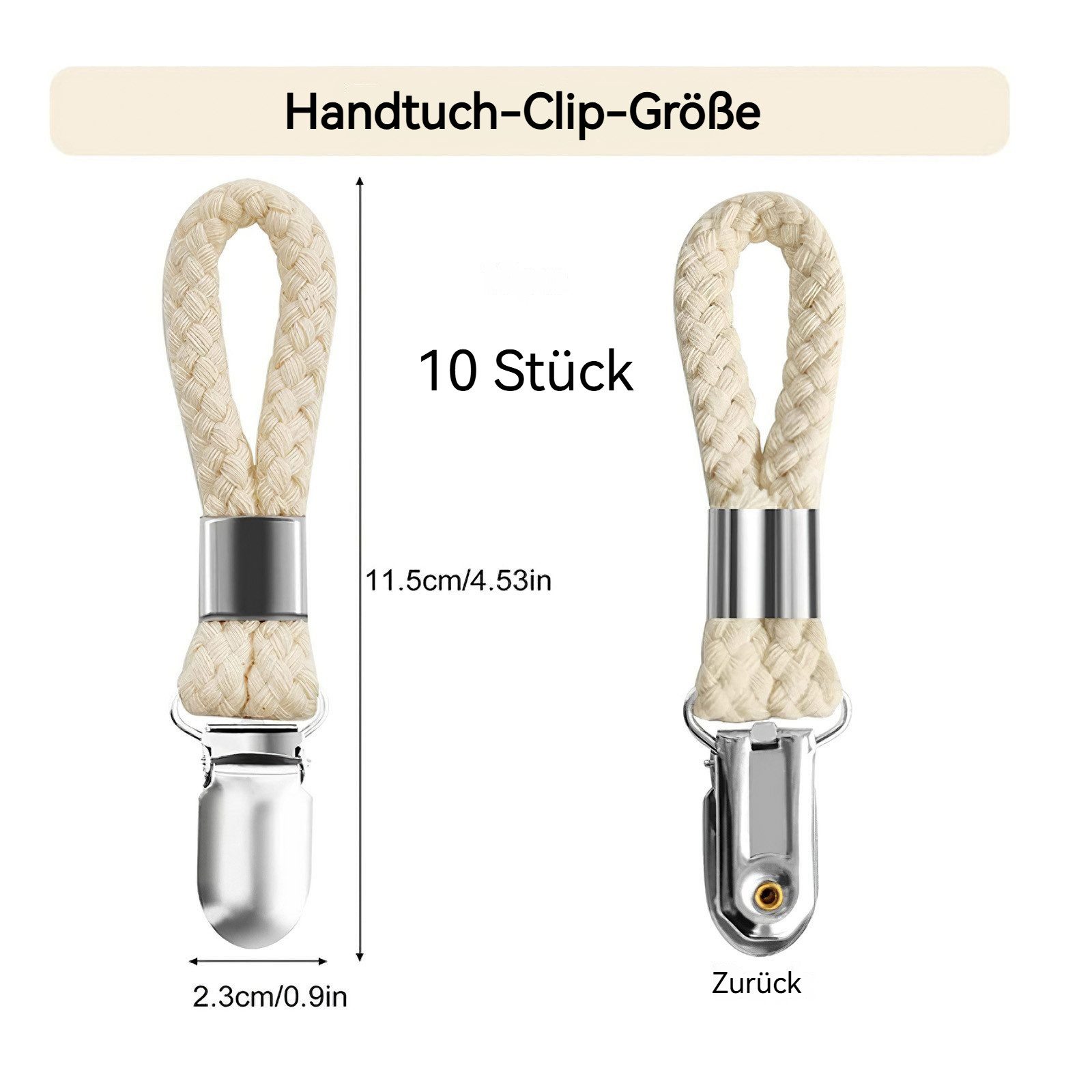 BlingBin Handtuchhaken 10/20 Stück Handtuch Clips günstig online kaufen