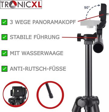 TronicXL Tripod Tisch Stativ Kamera DSLR Kamerastativ für Nikon Canon Sony Foto Kamerastativ