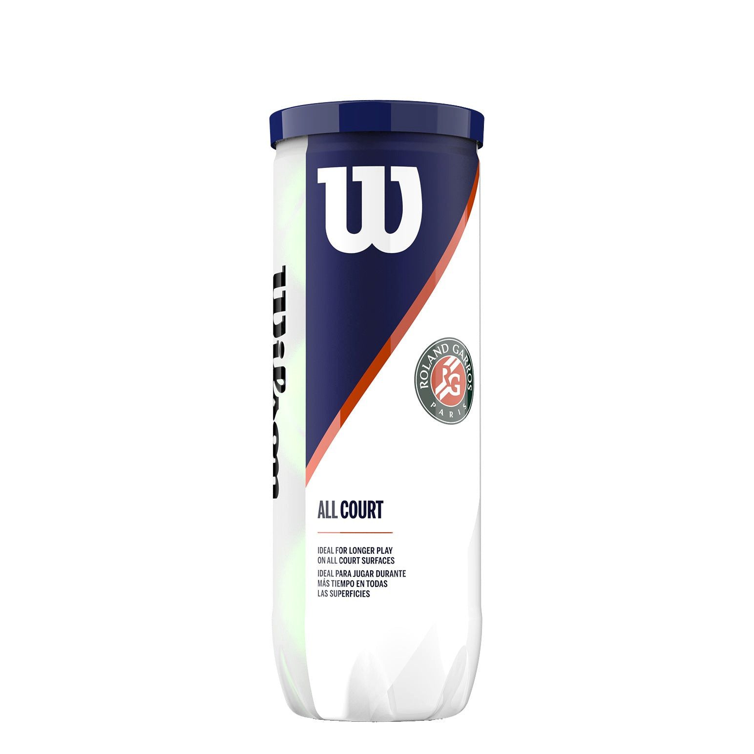 Tennisball Roland Garros All Court - 3 Tennisbälle - Innendruckball - (3er Dose)