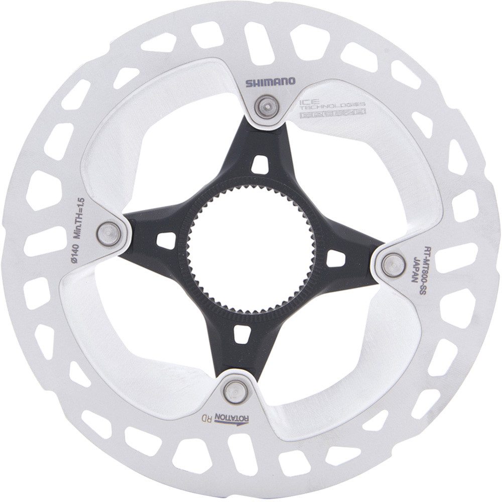 Shimano Bremsscheibe SHIMANO Bremsscheibe Deore XT RT-MT800 Mod. 19 140mm, Lock Ring Extern
