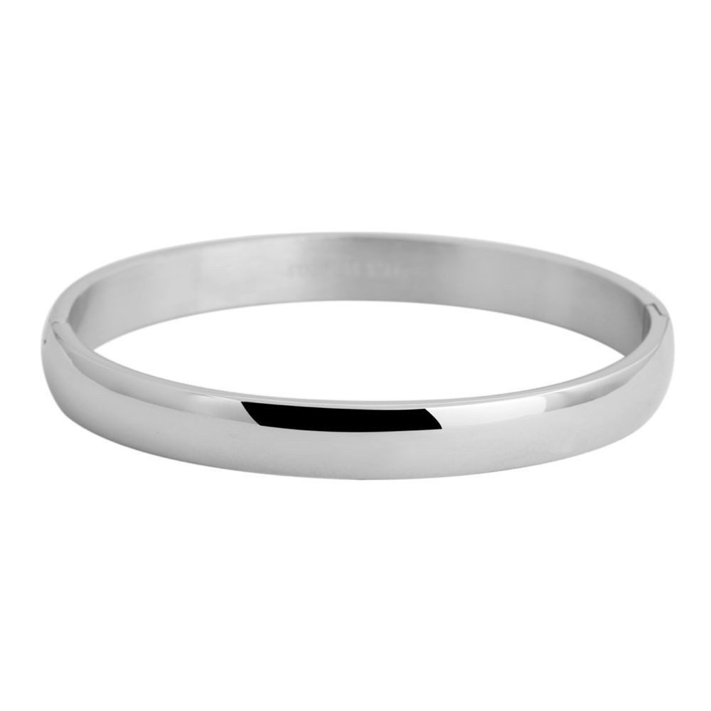 Adelia´s Armreif Armband – Armreif aus Edelstahl Ø 6,2 cm cm, Zum Verschenken – passend für viele Anlässe