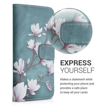 kwmobile Handyhülle Wallet Case für Samsung Galaxy A50, Hülle mit Ständer Kartenfächer - Handyhülle