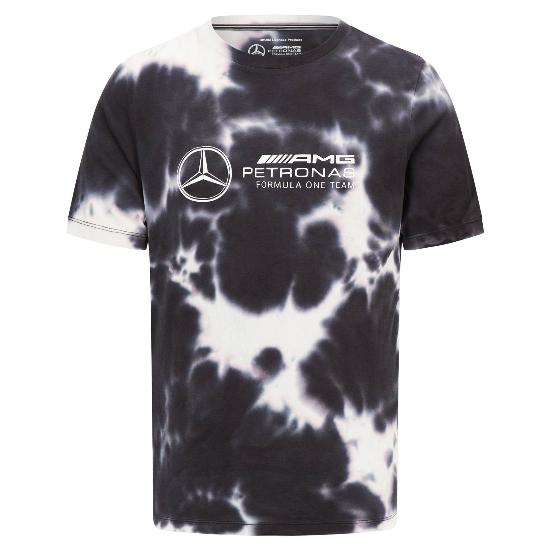 Mercedes AMG Petronas T-Shirt Batik (Schwarz)