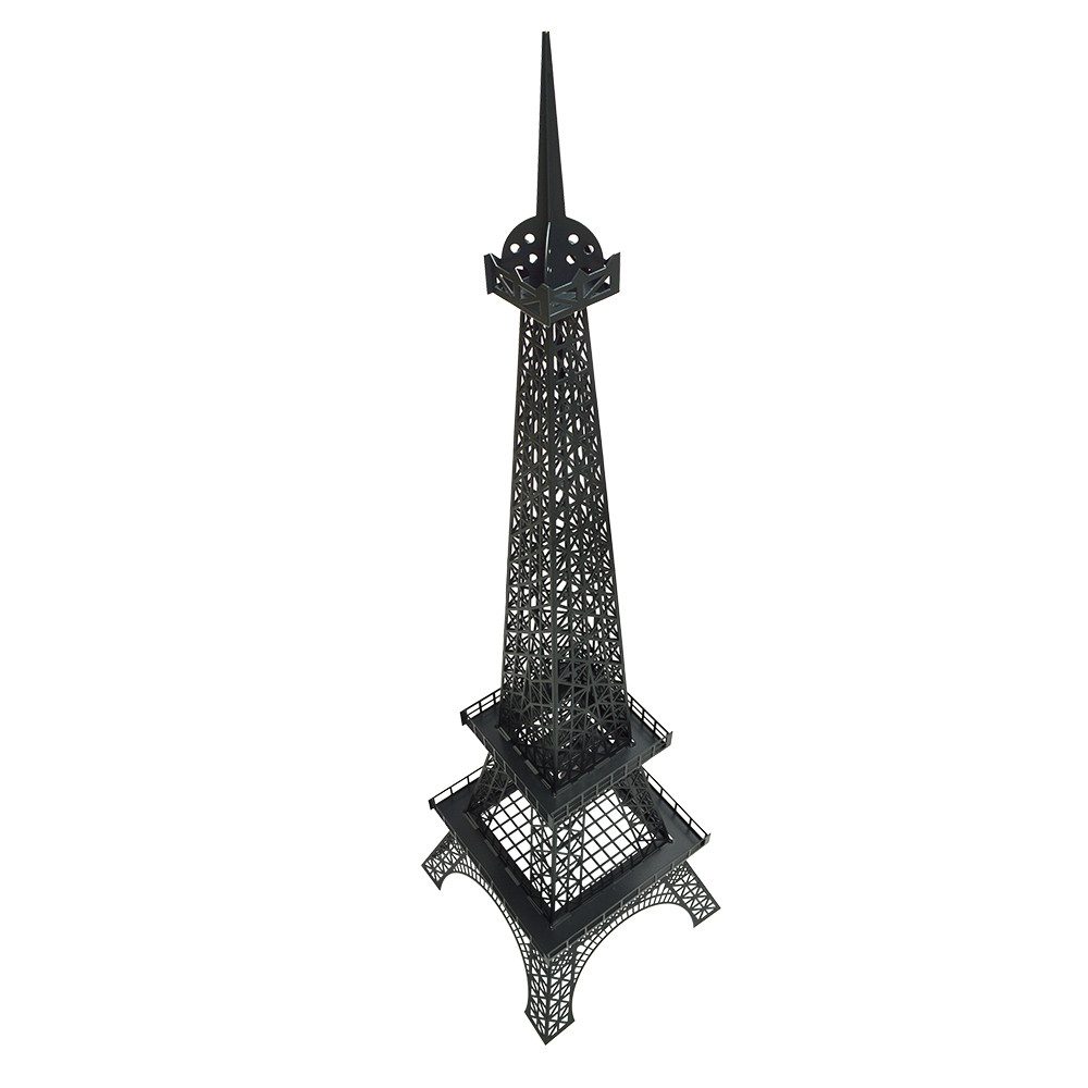 HR Direktverkauf GmbH Dekofigur Eiffelturm-Statue XXL - 140 cm - Dekoelement für Haus und Garten