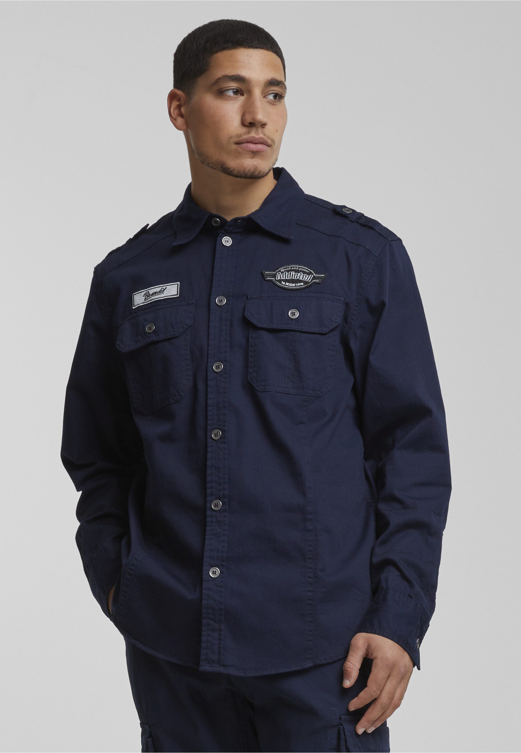 Brandit Allwetterjacke Brandit Herren Windbreaker Frontzip (1-St)