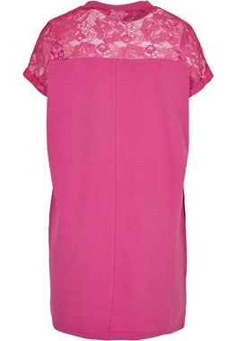 URBAN CLASSICS Shirtkleid Urban Classics Damen Ladies Lace Tee Dress (1-tlg)