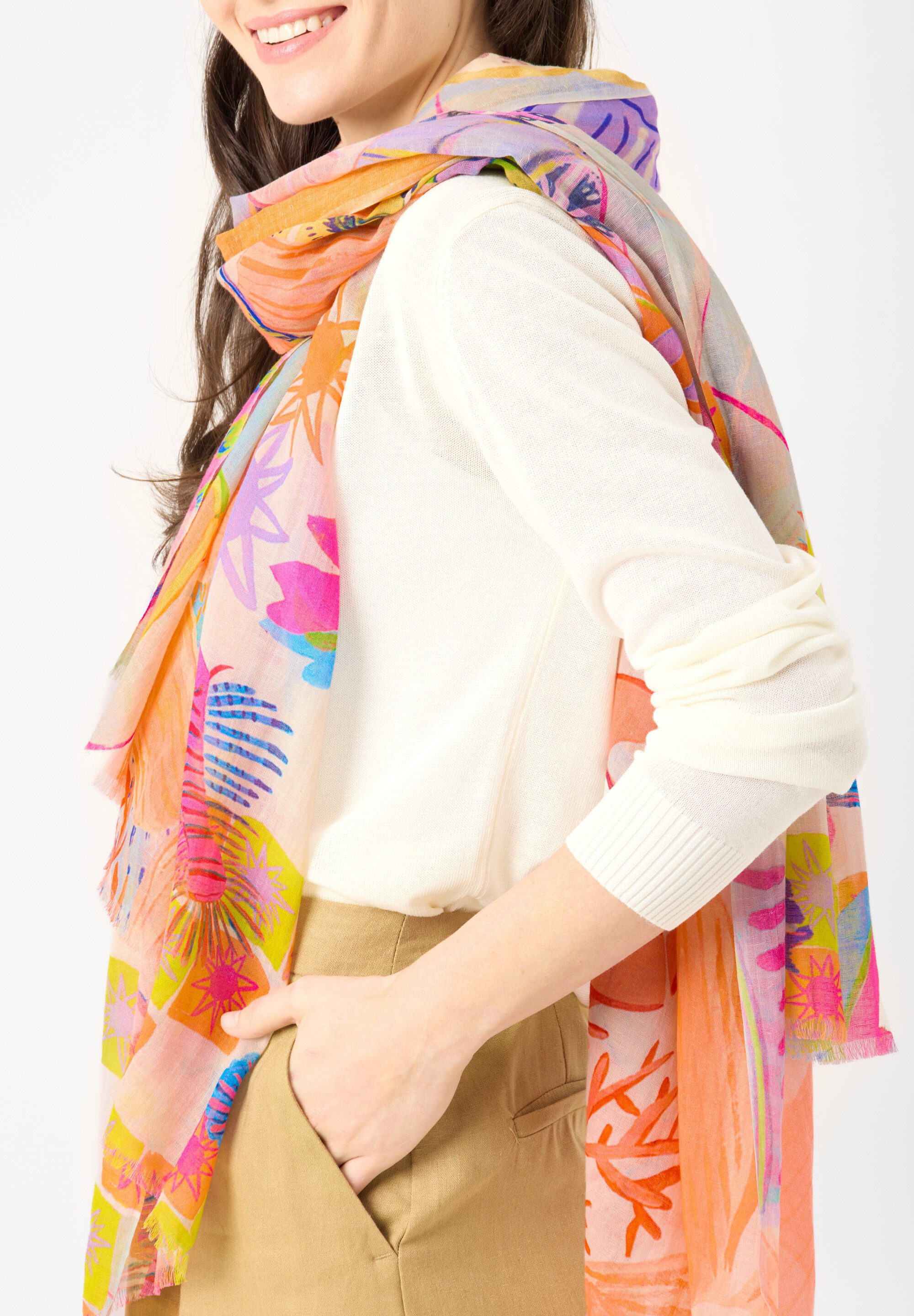 Codello Modeschal, (1-St), aus Baumwoll-Mix