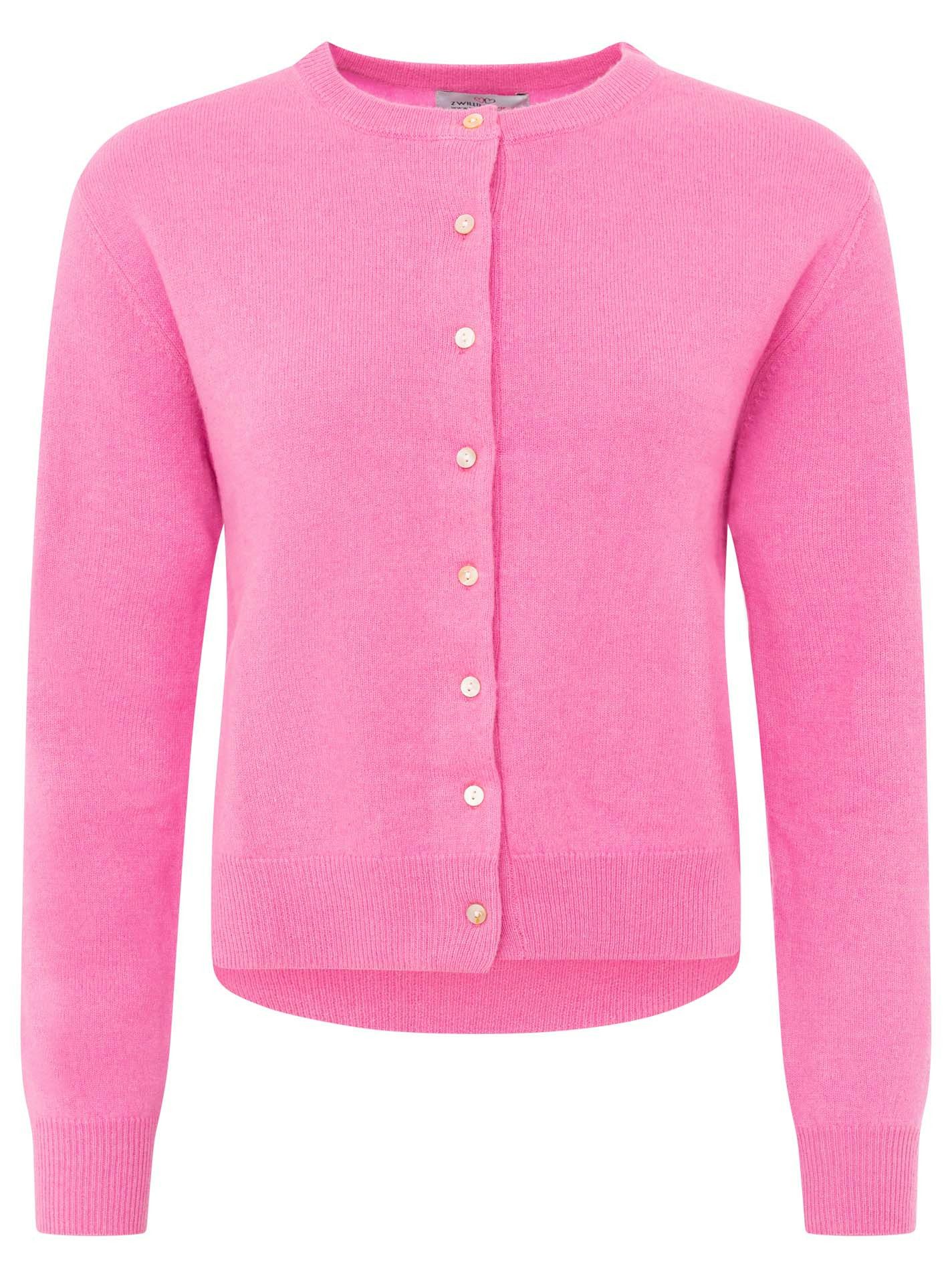 Cardigan 100% Kaschmir Cardigan "Perlmutt Knöpfe"