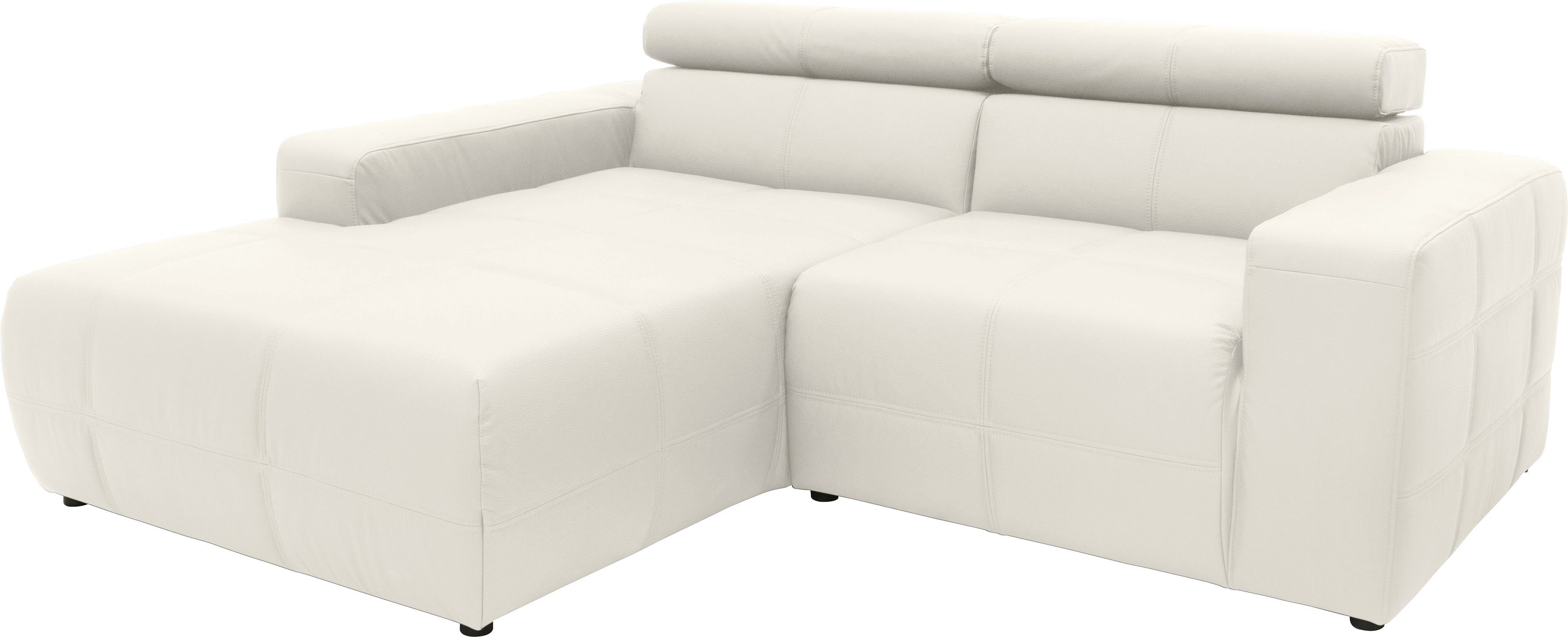 DOMO collection Ecksofa Brandon, inkl. Kopfteilverstellung, günstig online kaufen
