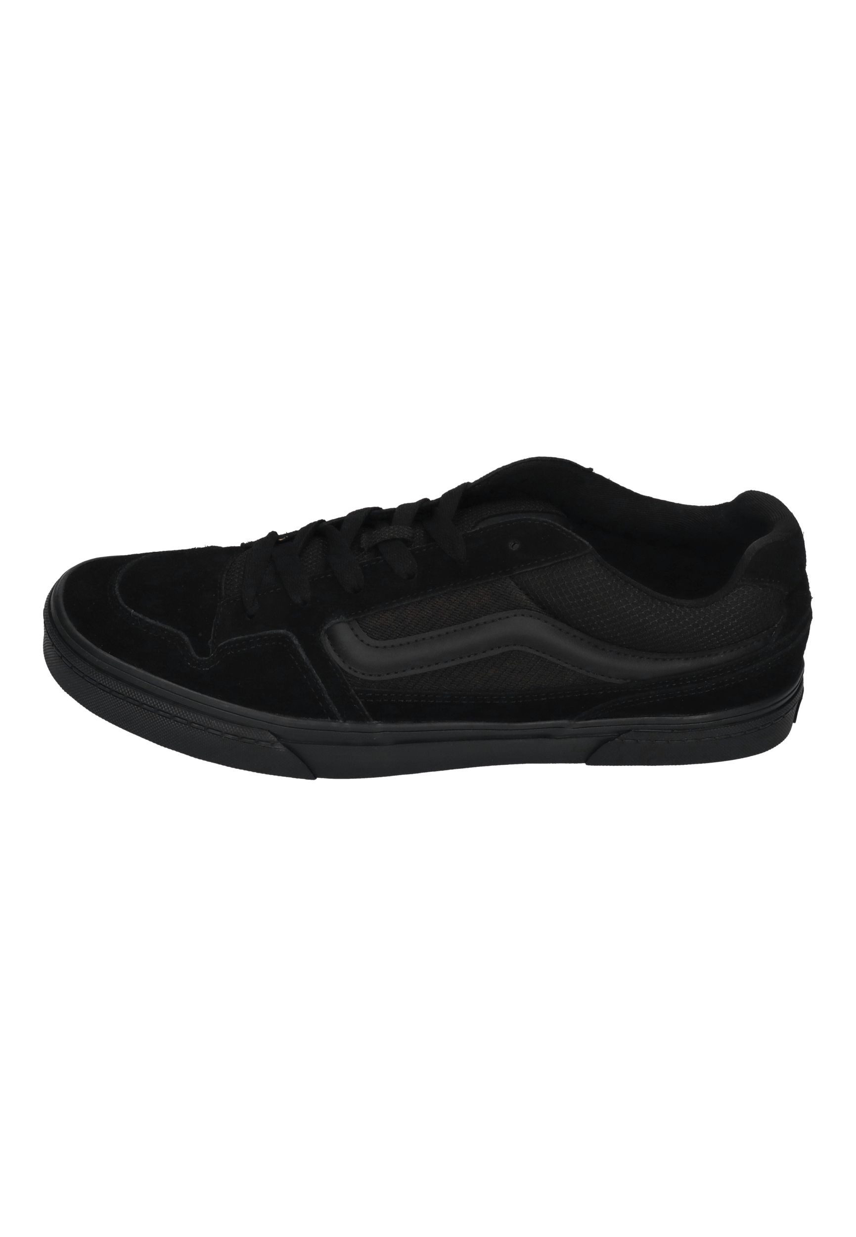 Vans CALDRONE Suede Mesh Skateschuh Black Black