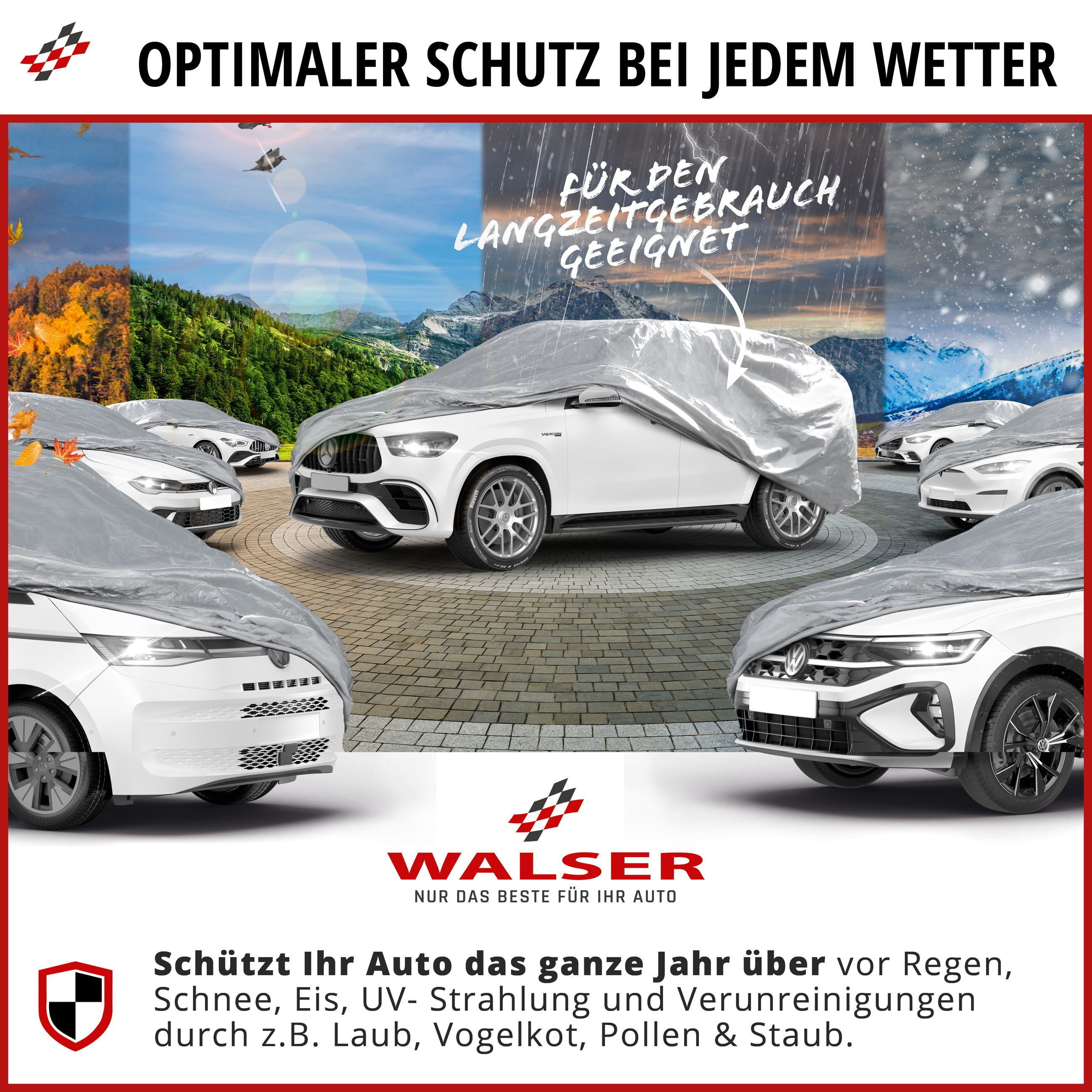 WALSER Autoplane All Weather Basic Kombi XL (1-St., 1 Stück)
