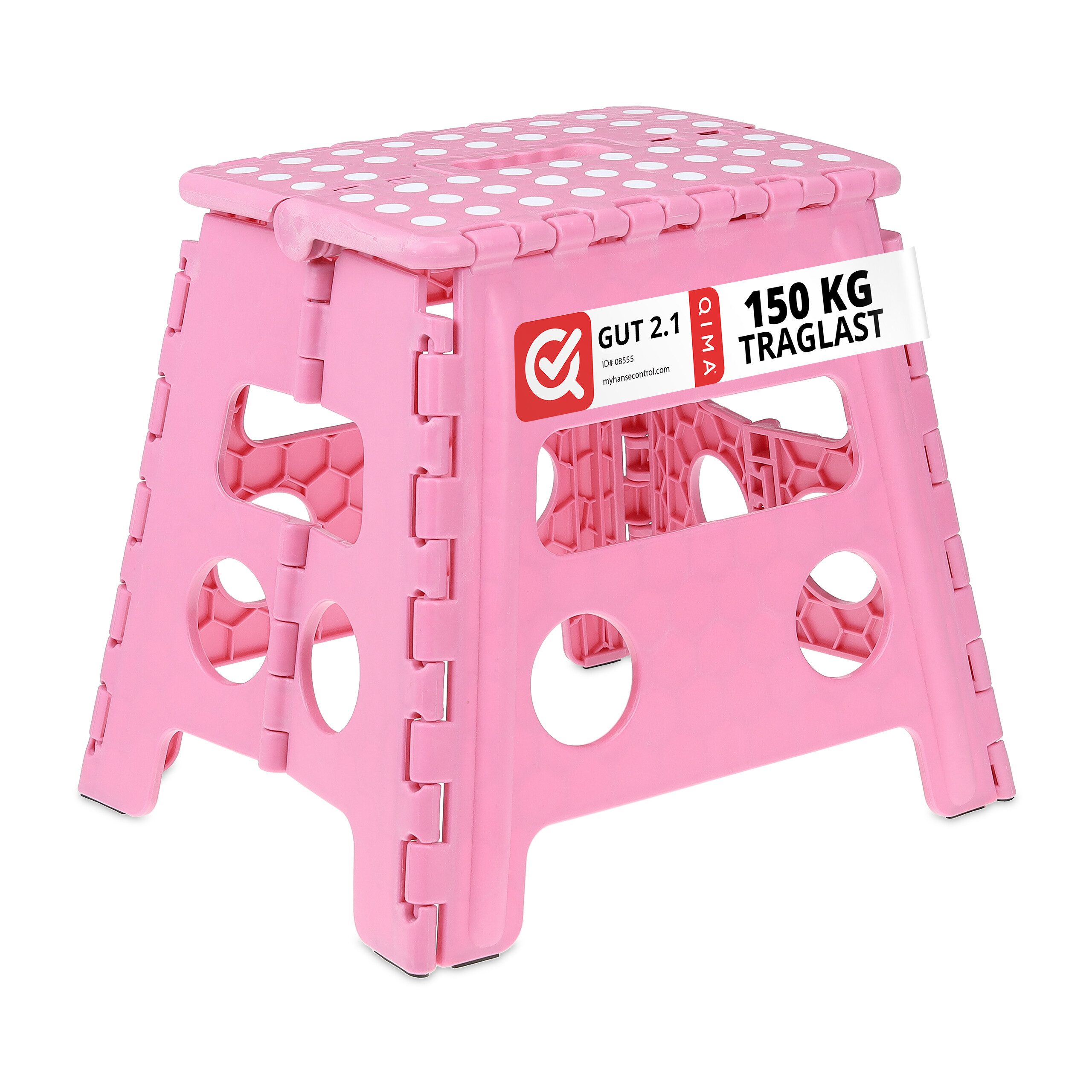 Sitzhocker Klapphocker faltbar L Pink