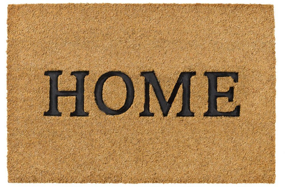 mm Prägung HOME & HOBBY, Kokosmatte Gummi Home 15 Fußmatte matches21 Höhe: cm, 40x60 rechteckig,