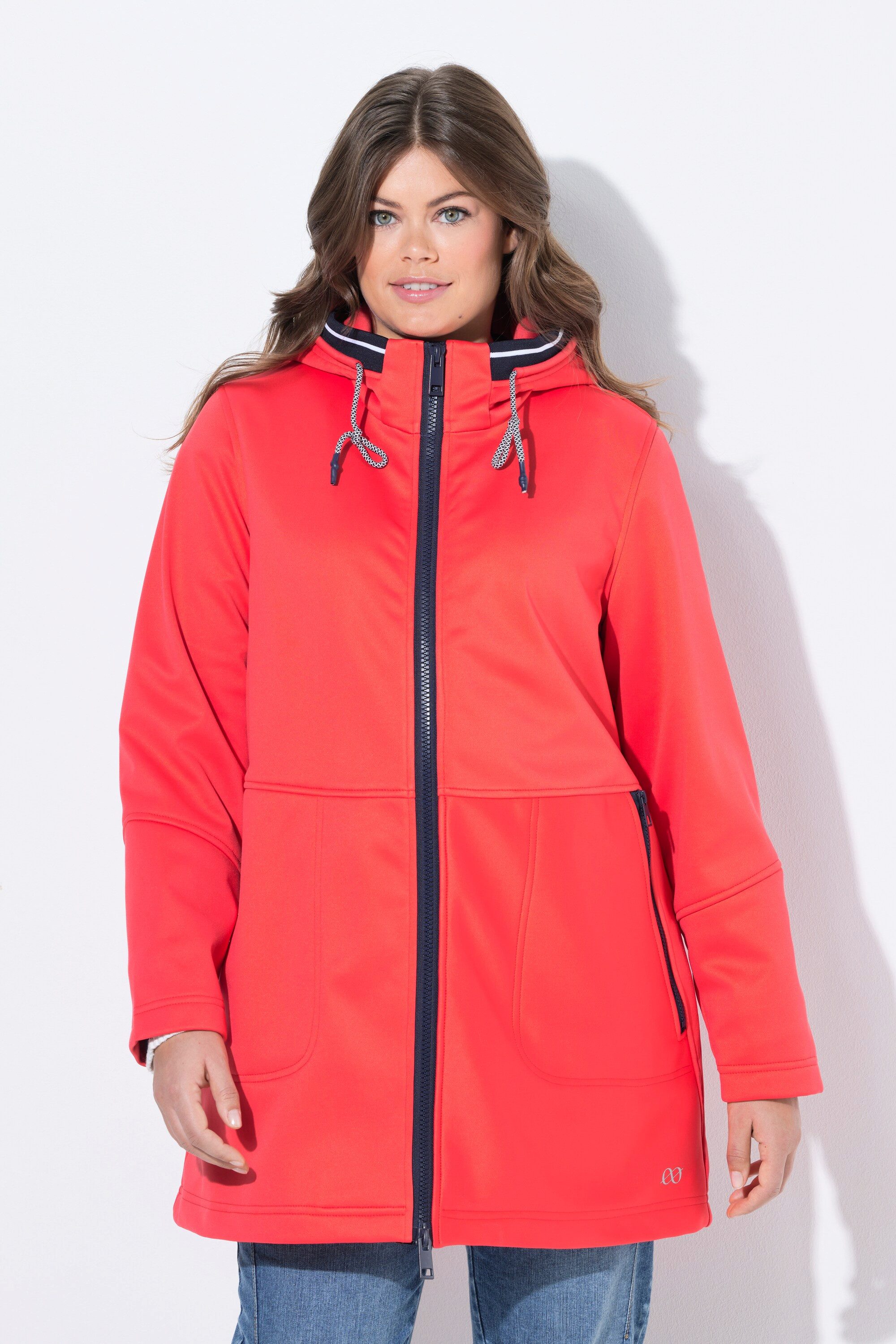 Funktionsjacke Kapuzenjacke mit Zipper Kapuze