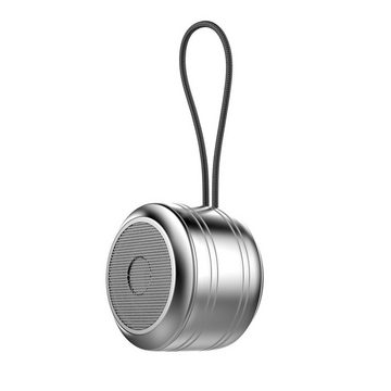 Diida Bluetooth-Mini-Lautsprecher, tragbarer Tischlautsprecher, Subwoofer Bluetooth-Lautsprecher (3D-Stereo-Lautsprecher, Geräuschunterdrückung, mit Umhängeband)