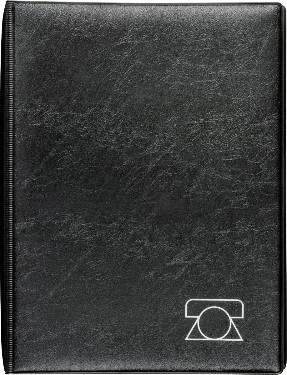 BRUNNEN Tagebuch Telefonringbuch A5 schwarz