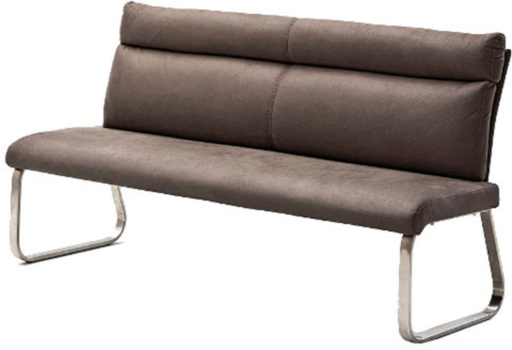 MCA furniture Polsterbank RABEA-PBANK grau | grau | Polsterbänke
