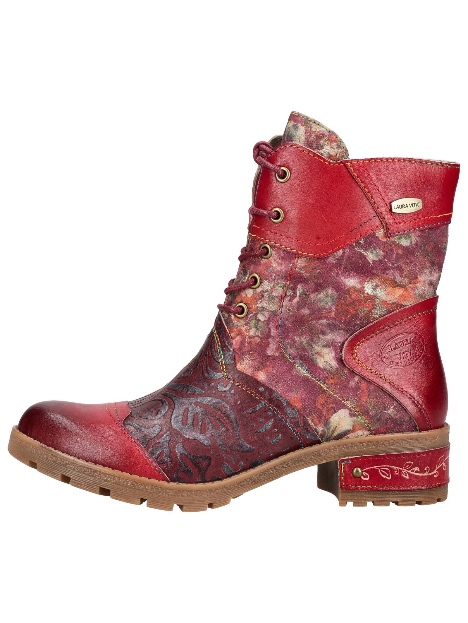 LAURA VITA LAURA VITA Stiefelette Leder/Textil Schnürstiefelette – Bild 2 von 5