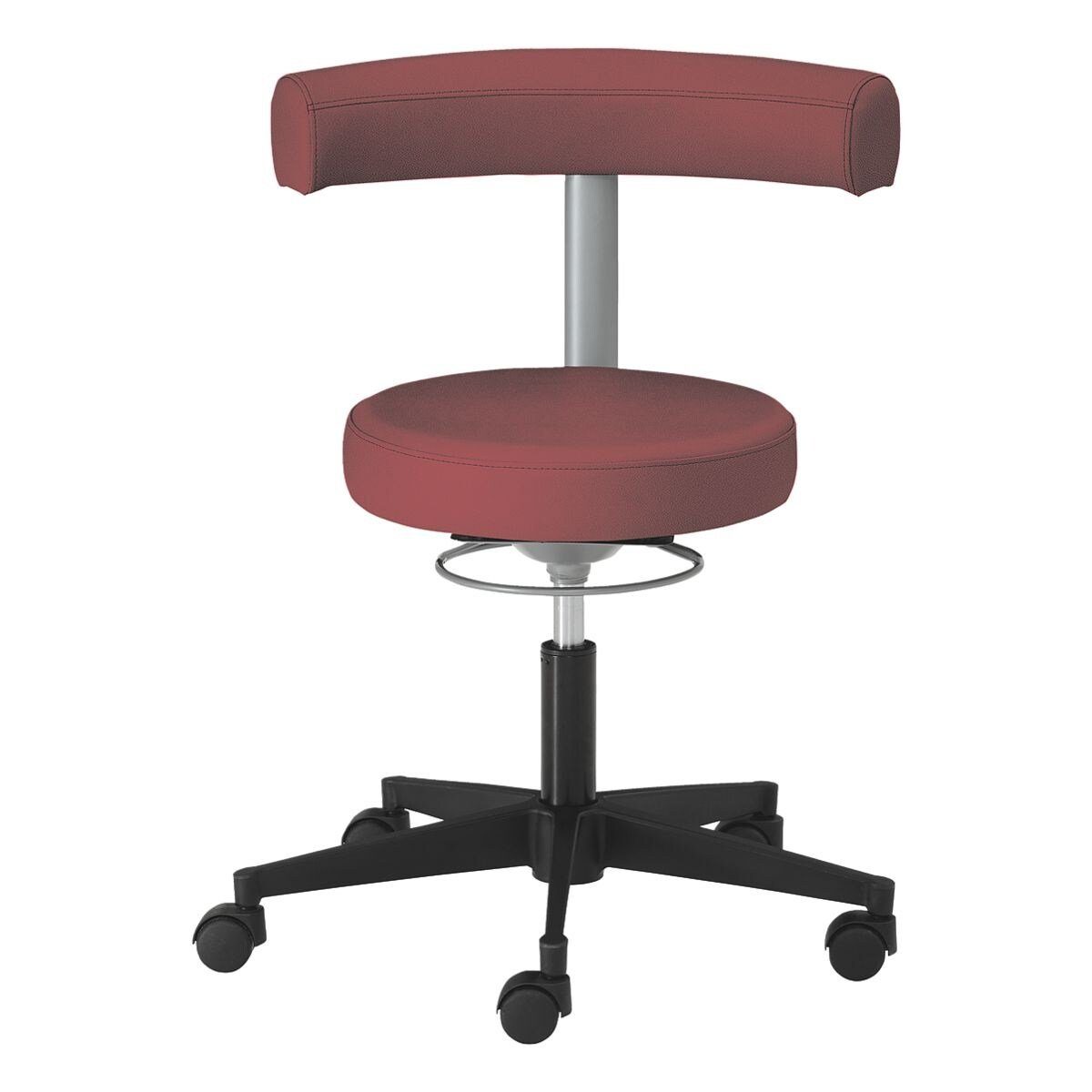 Mayer Sitzmöbel Schreibtischstuhl myVARIO 1371, 140 max. belastbar Funktionsbürostuhl bis rot kg