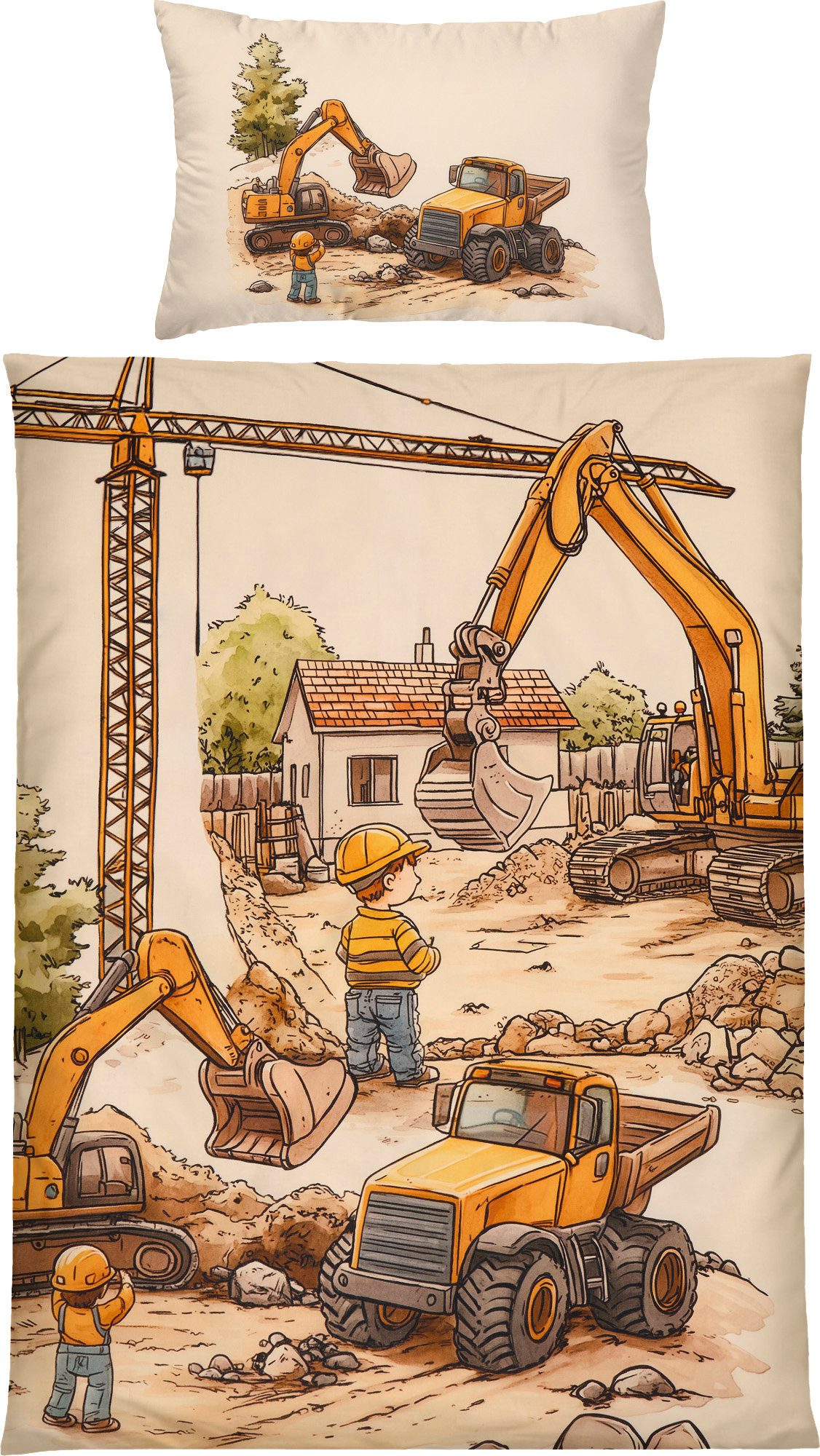 Erwin Müller Kinderbettwäsche Kinder-Bettwäsche, Renforcé, Motiv