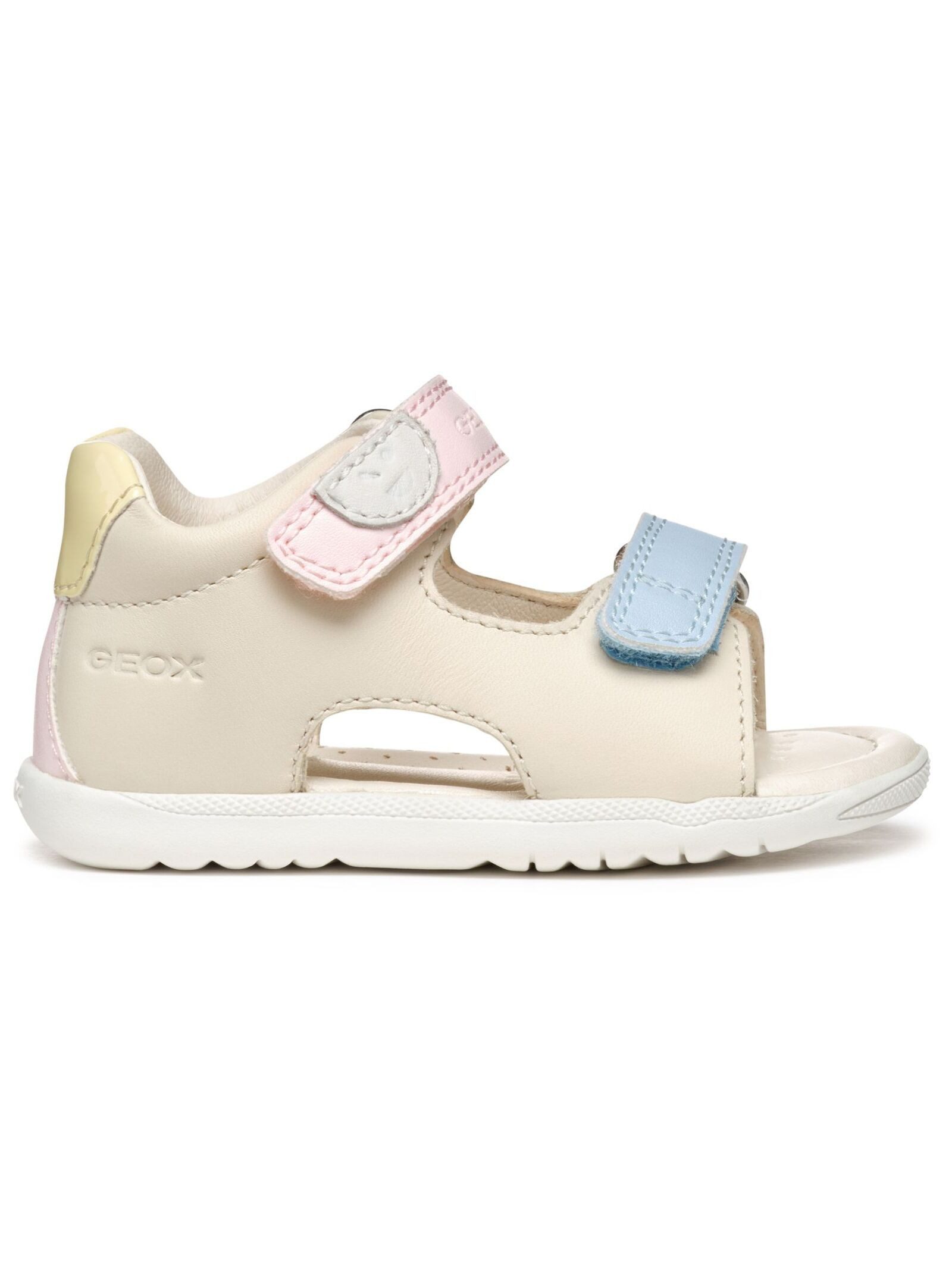 Geox Geox Sandalen Leder/Textil Riemchensandale