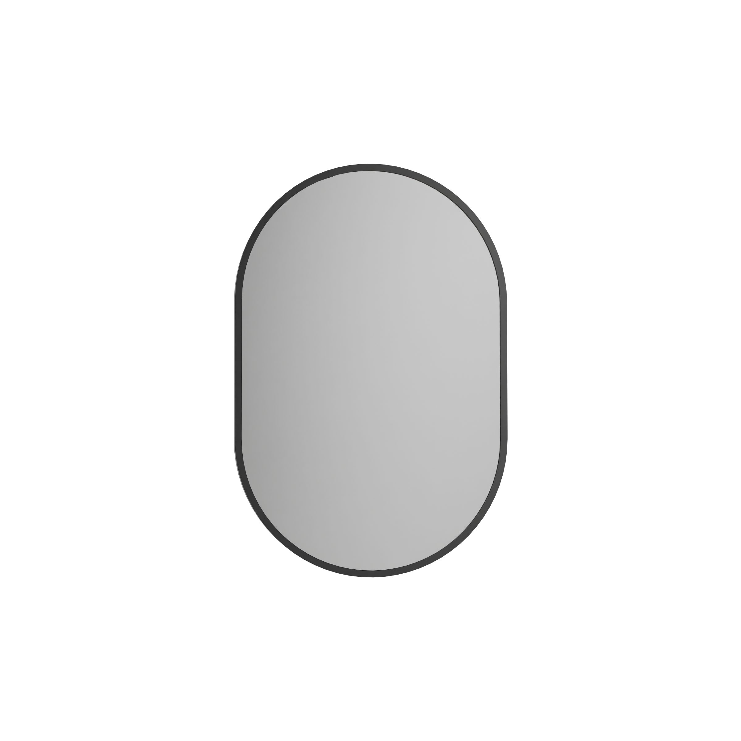 Bernstein LED-Lichtspiegel 8144 2.0 oval, Oval; Gestensteuerung; Warm-/Kaltlicht; Alurahmen; ohne Heizung