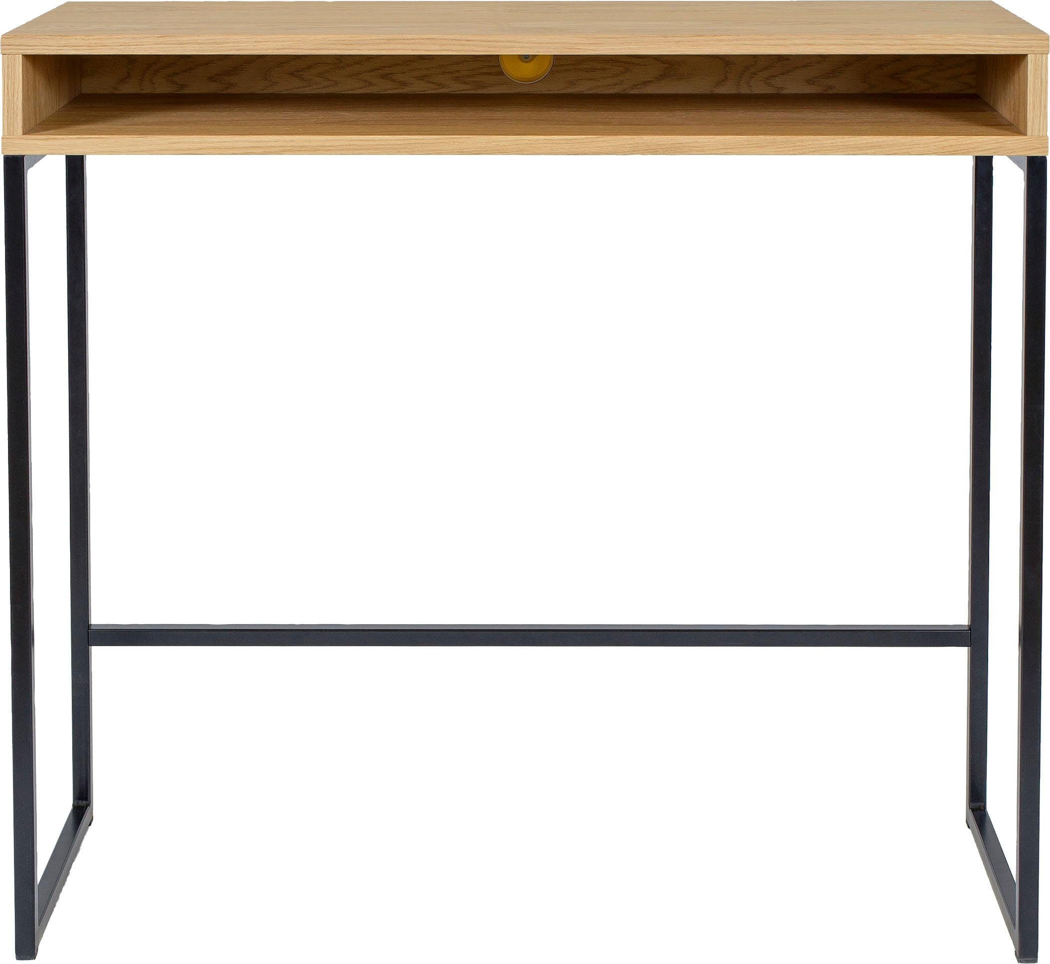 Woodman Schreibtisch Dominic, im schönen Design, Breite 100 cm, FSC®-zertifiziert