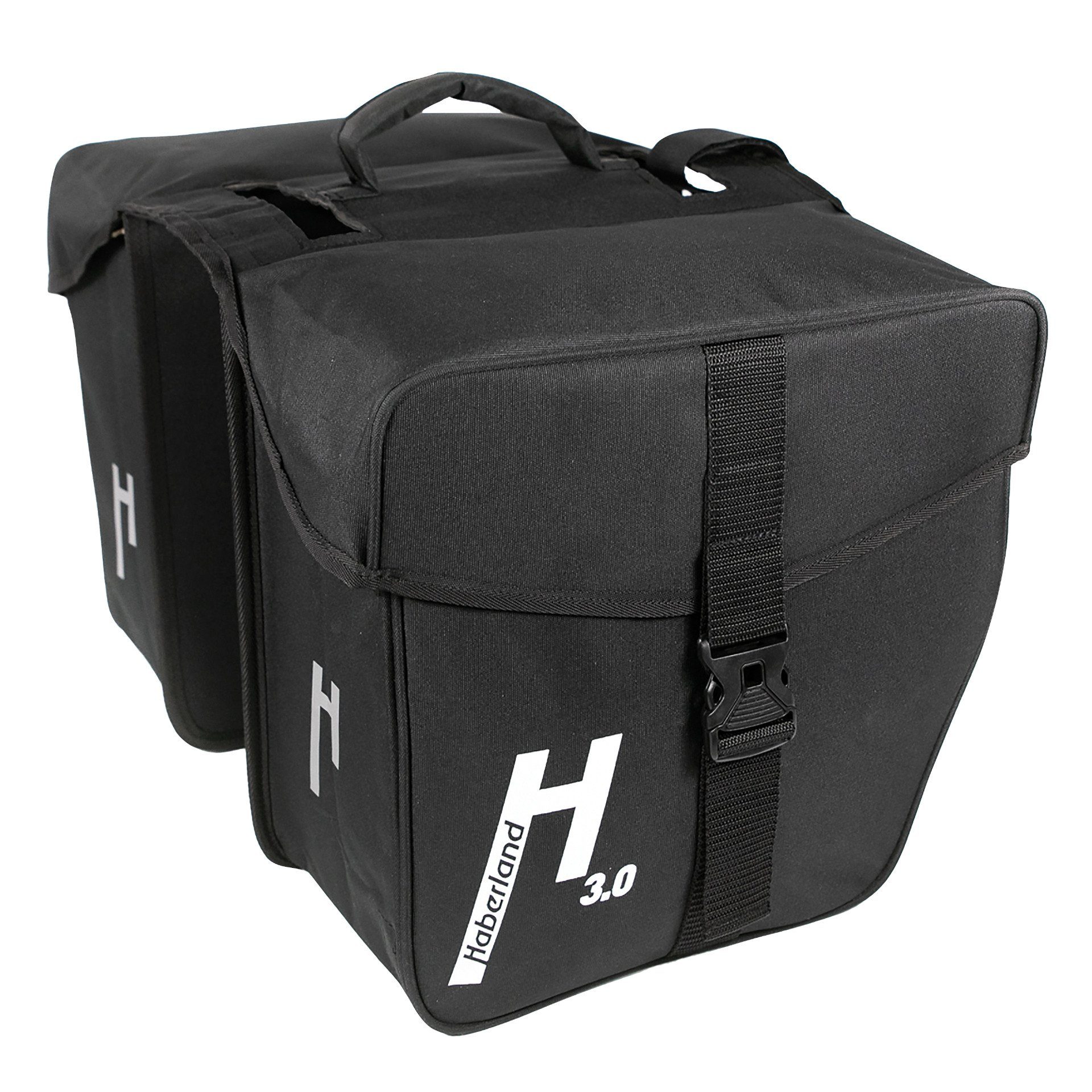Haberland Gepäckträgertasche Doppeltasche Basic M 3.0, Doppeltasche Basic M 3.0