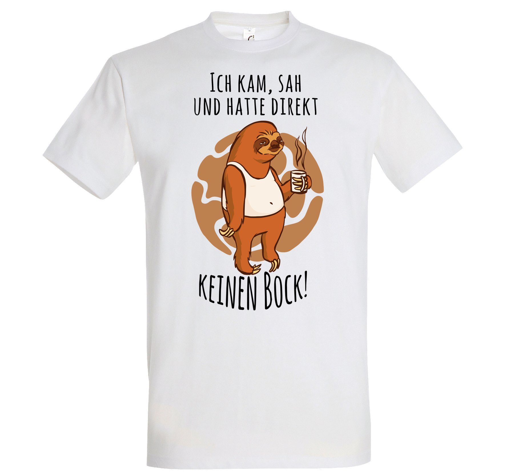 Youth Designz T-Shirt ICH KAM SAH UND HATTE DIREKT KEINEN BOCK! Herren Shir günstig online kaufen