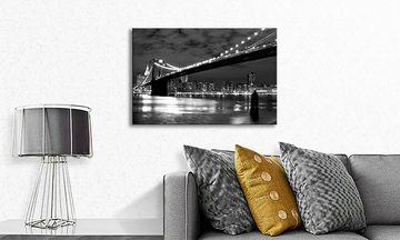WandbilderXXL Leinwandbild Brooklyn Bridge, Brooklyn Bridge (1 St), Wandbild,in 6 Größen erhältlich