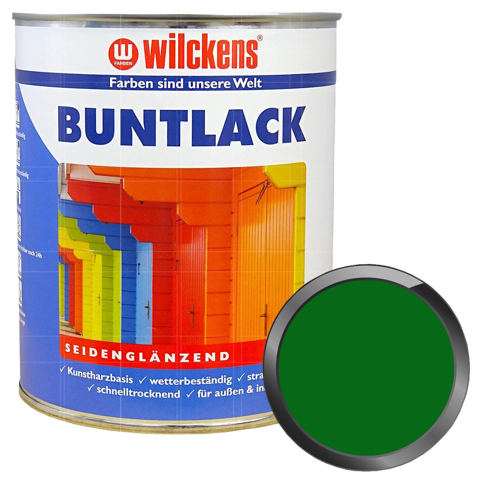 Wilckens Farben Lack Buntlack seidenglänzend - 0.375 Liter