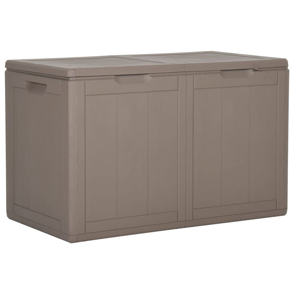 Thumbnail - furnicato Gartenbox Garten-Aufbewahrungsbox 180 L Braun PP-Holzoptik (1 St)