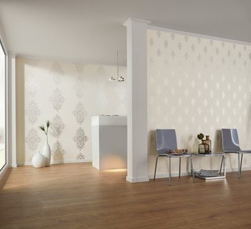 Architects Paper Textiltapete Luxury wallpaper, samtig, Barock, Textil Tapete Barock Metallic Effekt